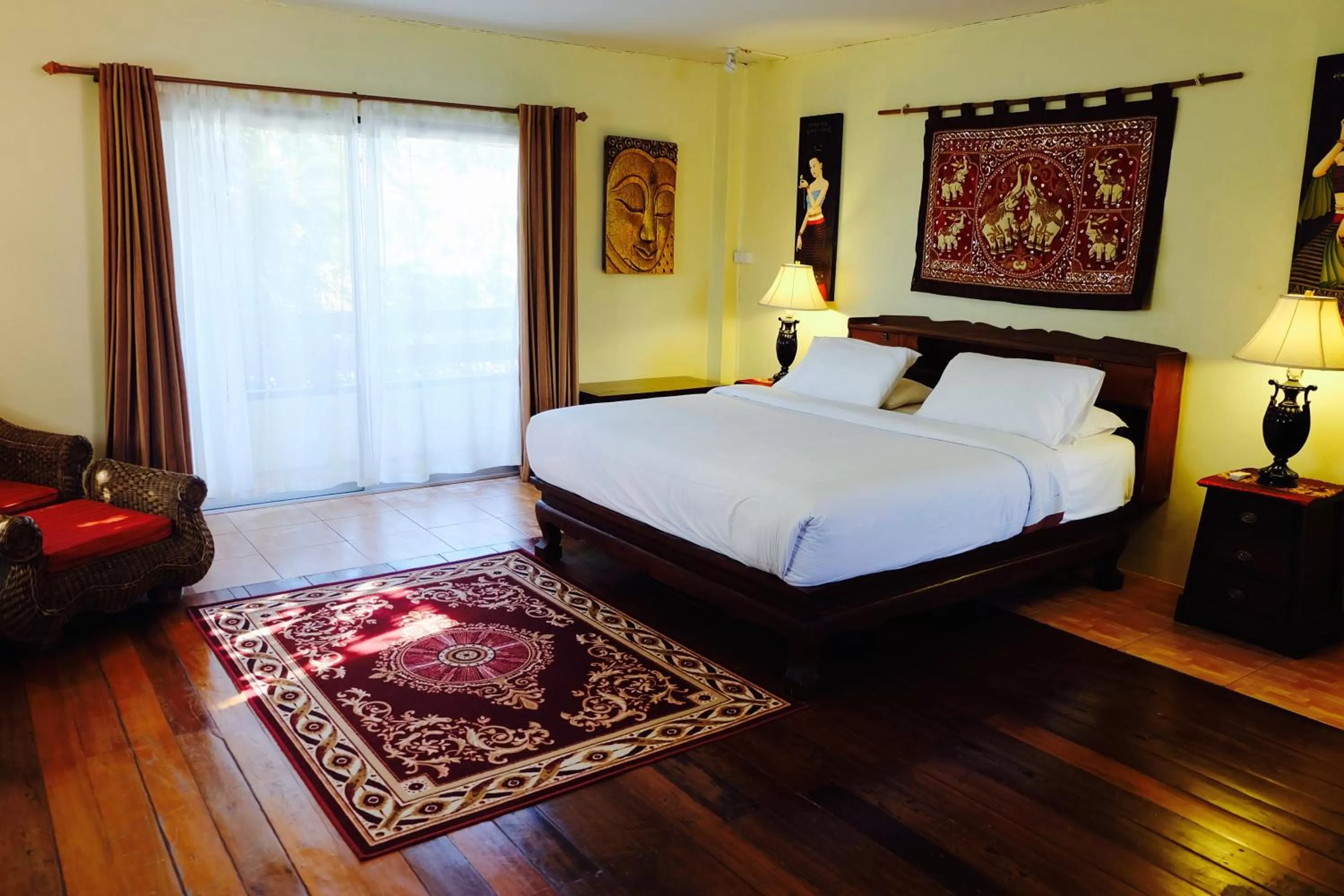 Bedroom, Bed in Joy's House & Tour