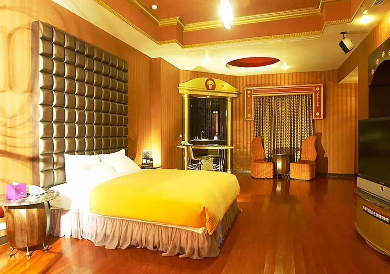 Bed in Royal Group Motel Nan Tse Branch