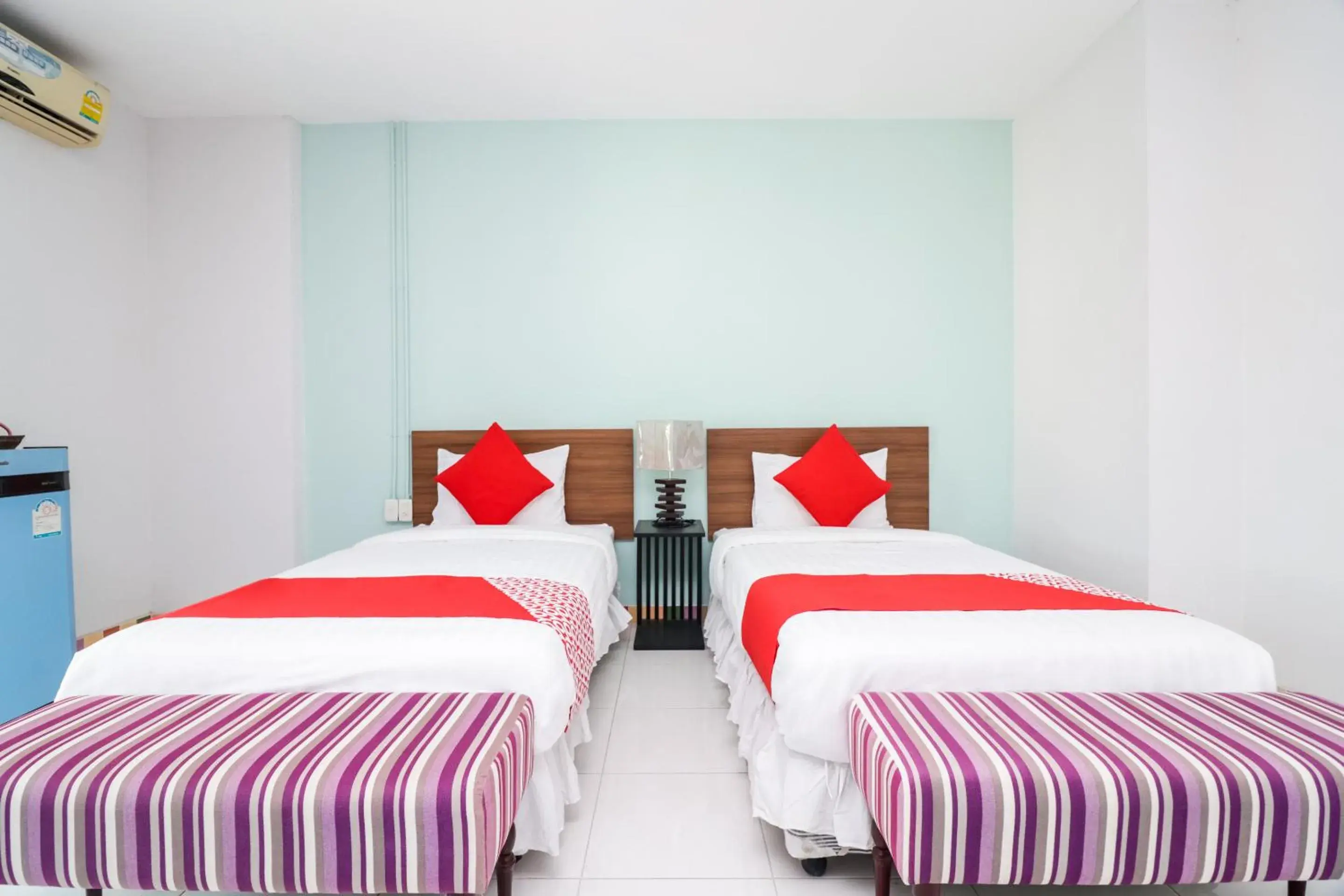 Bedroom, Bed in Super OYO 117 King One Suvarnabhumi
