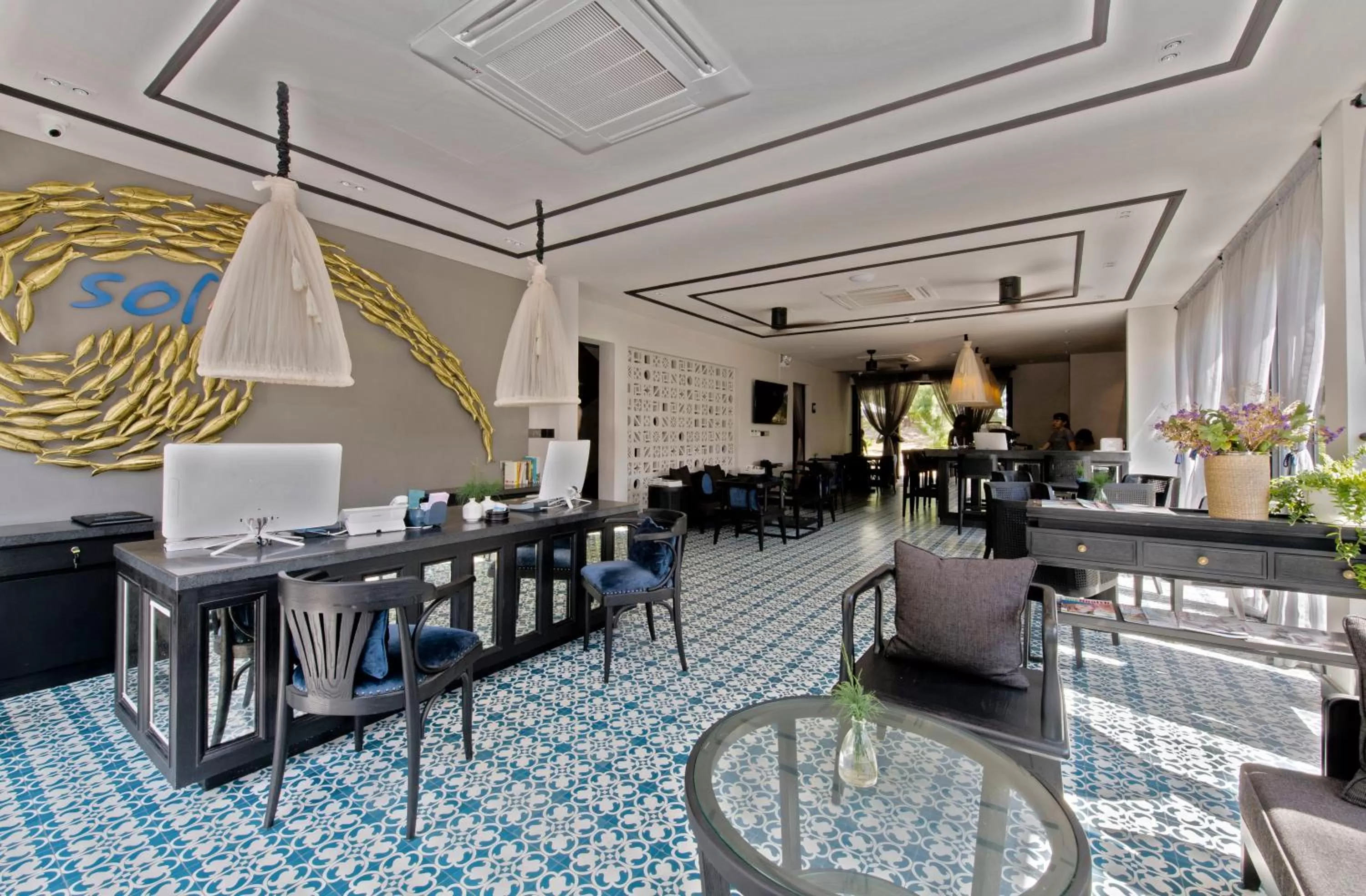 Lobby or reception in Sol An Bang Beach Resort & Spa