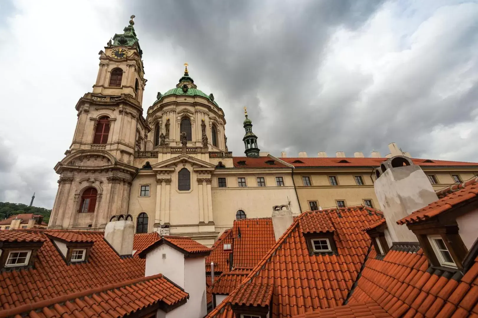 City view in Miss Sophie's Charles Bridge