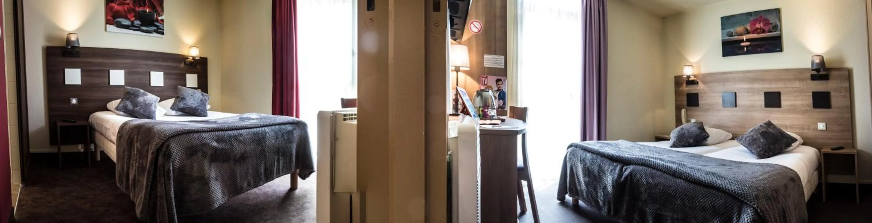 Photo of the whole room, Bed in Contact Hotel Atoll