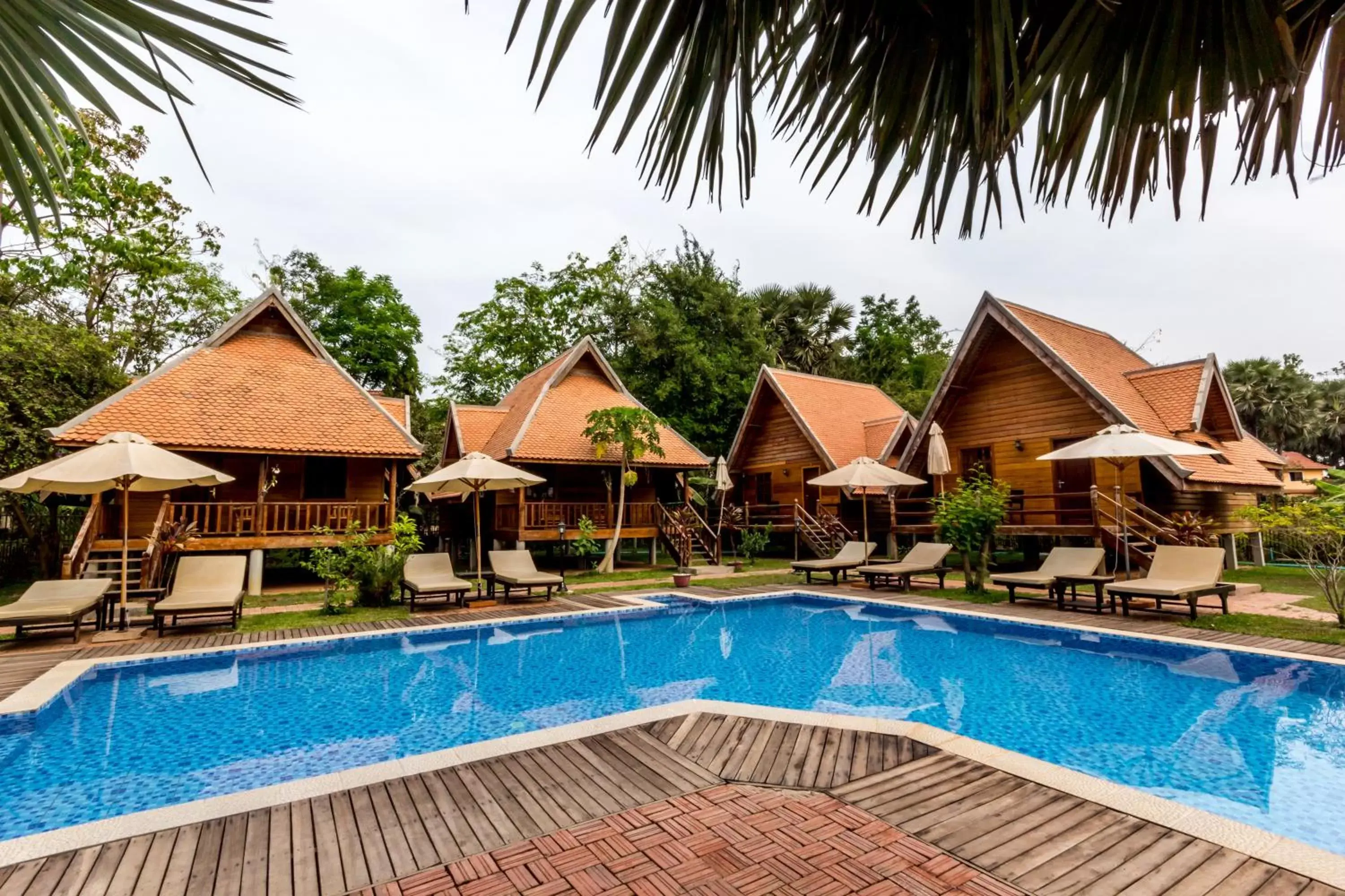 Property building, Swimming Pool in Angkor Heart Bungalow
