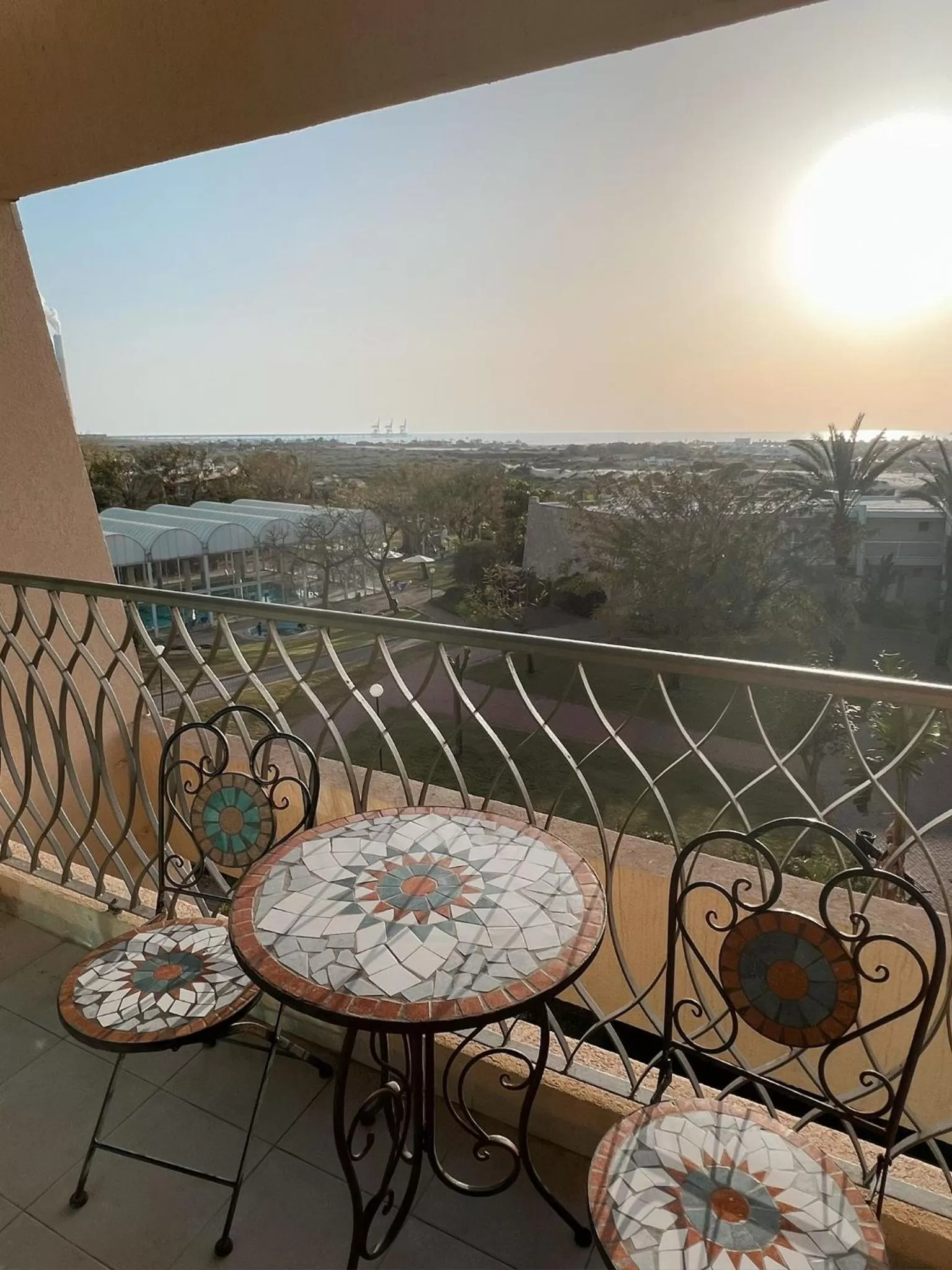Balcony/Terrace in Suite Marina Caesarea
