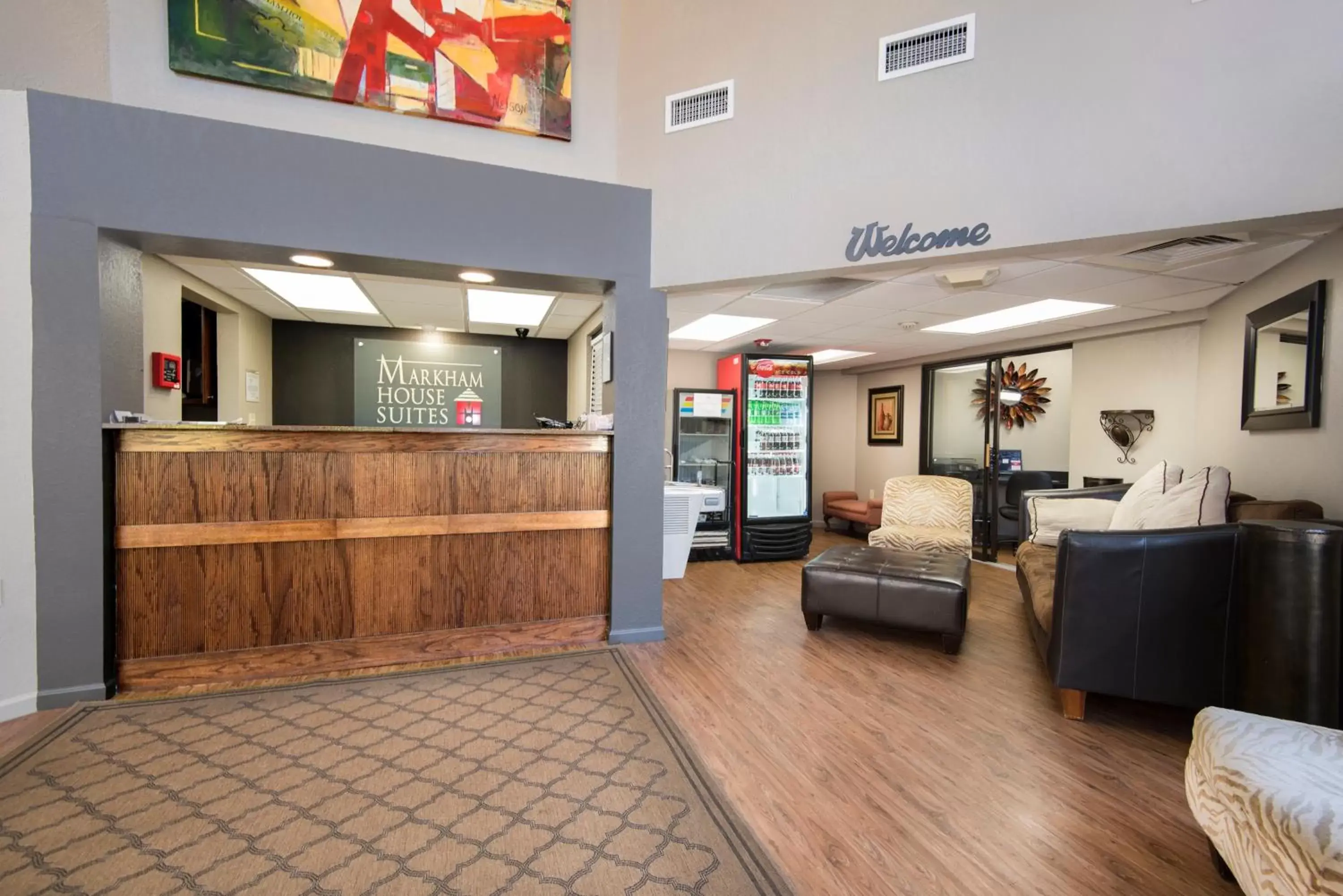 Lobby/Reception in Markham House Suites Little Rock Medical Center