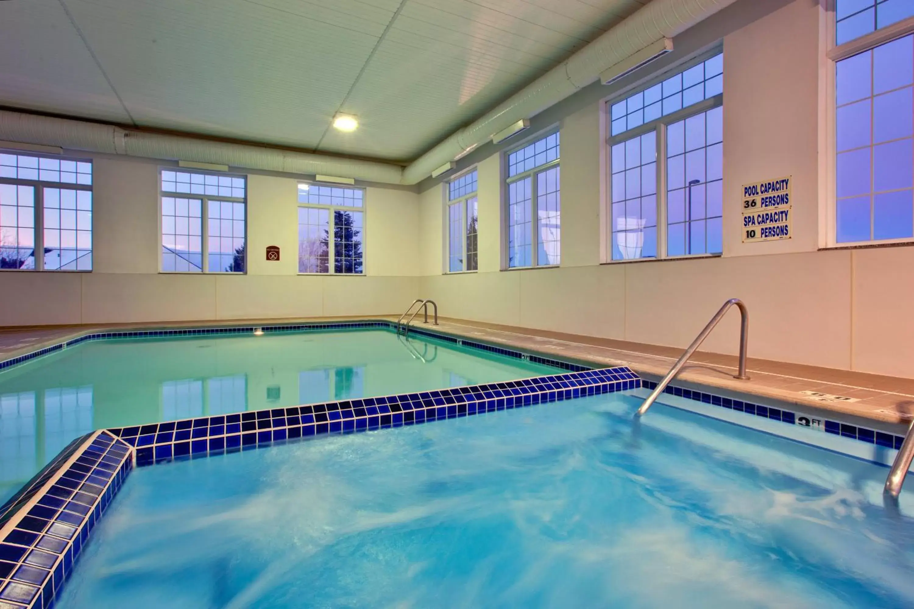 Swimming Pool in Holiday Inn Express Hotel & Suites Cadillac, an IHG Hotel