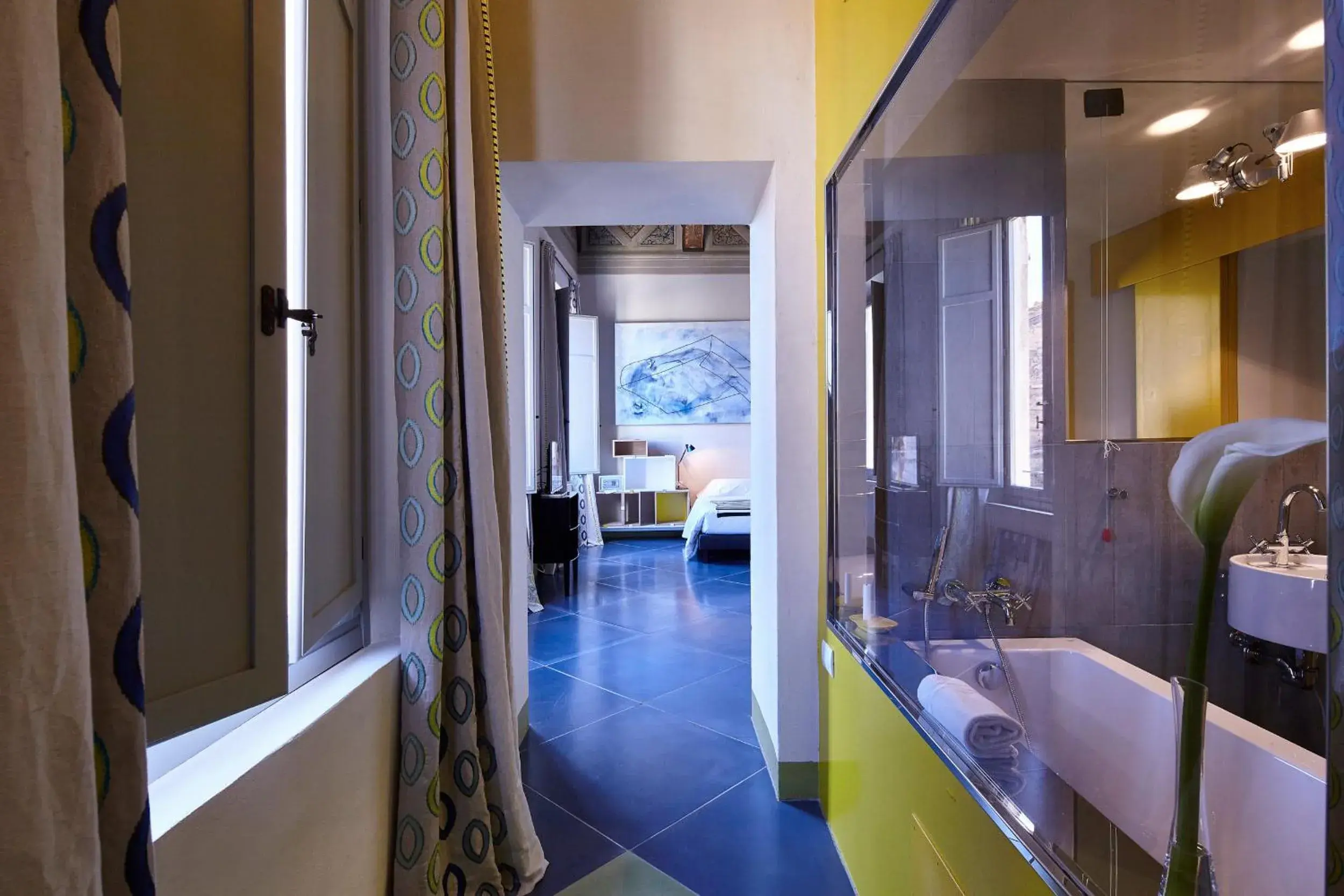 Photo of the whole room, Bathroom in Palazzetto Rosso - Art Hotel