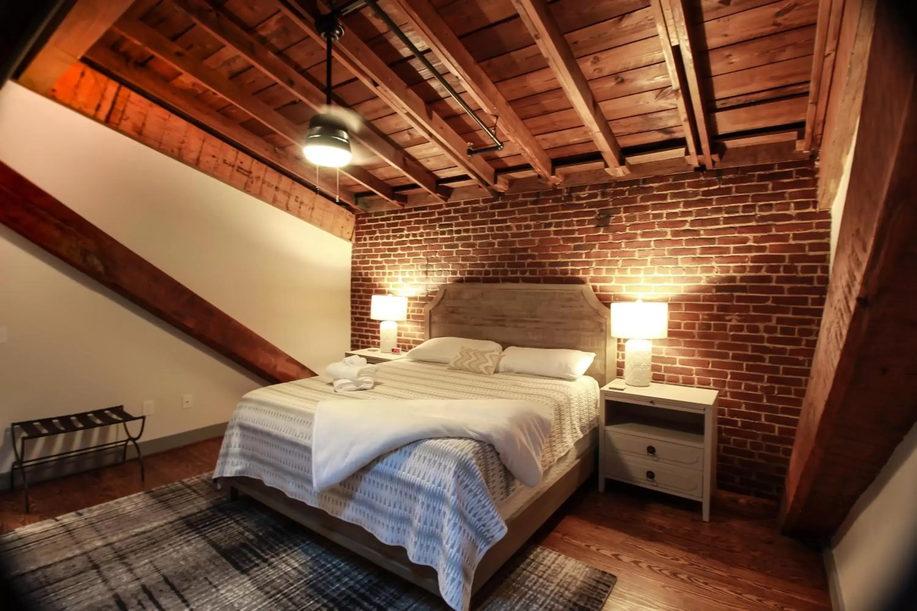 Bed in The Lofts at Downtown Salem