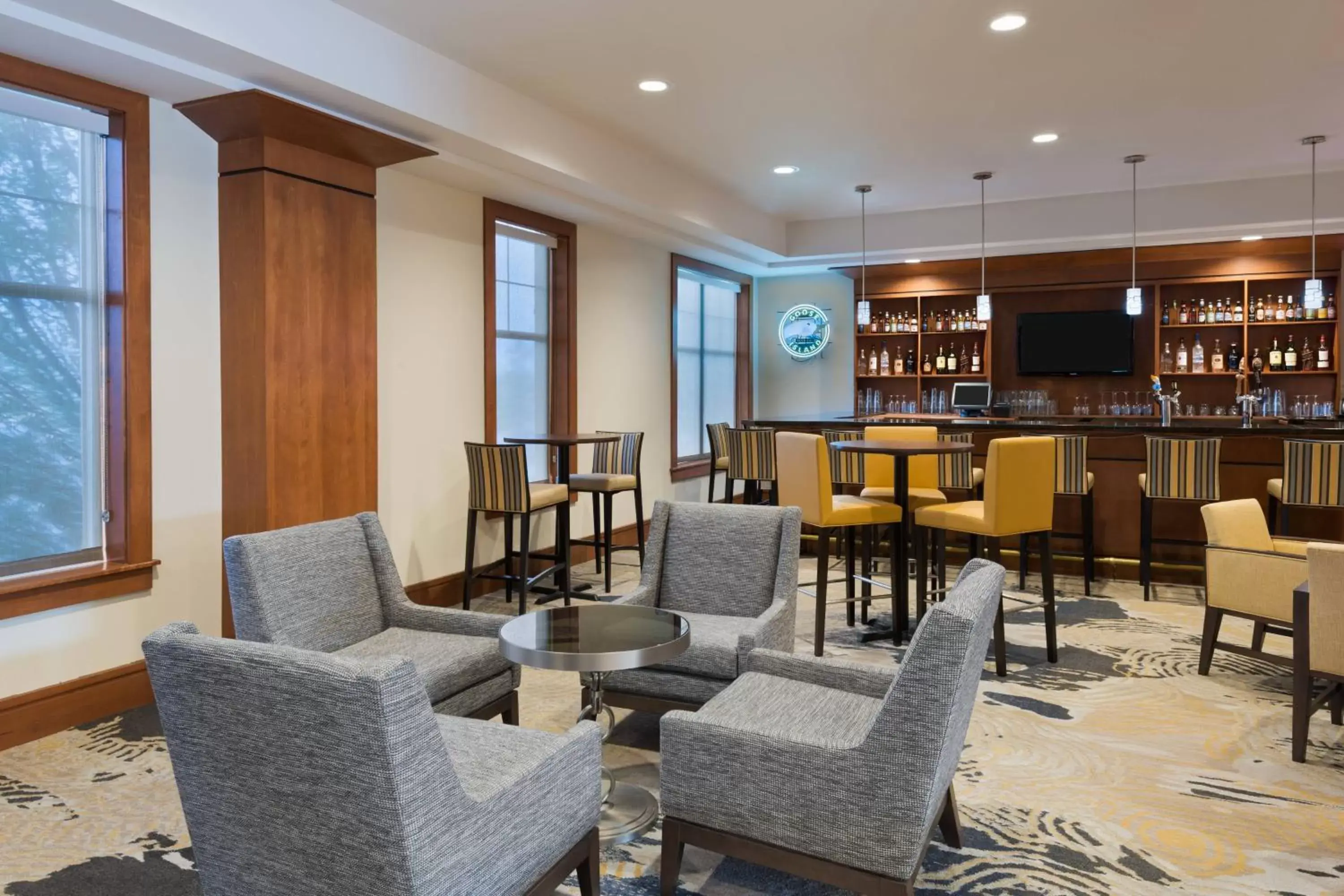 Restaurant/places to eat, Lounge/Bar in Residence Inn by Marriott St. Louis Downtown