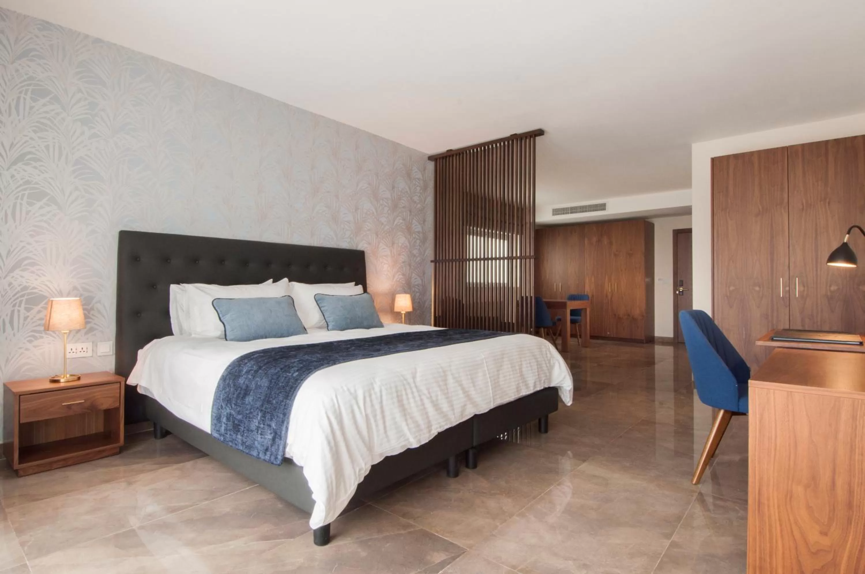 Bed in The Duke Boutique Hotel