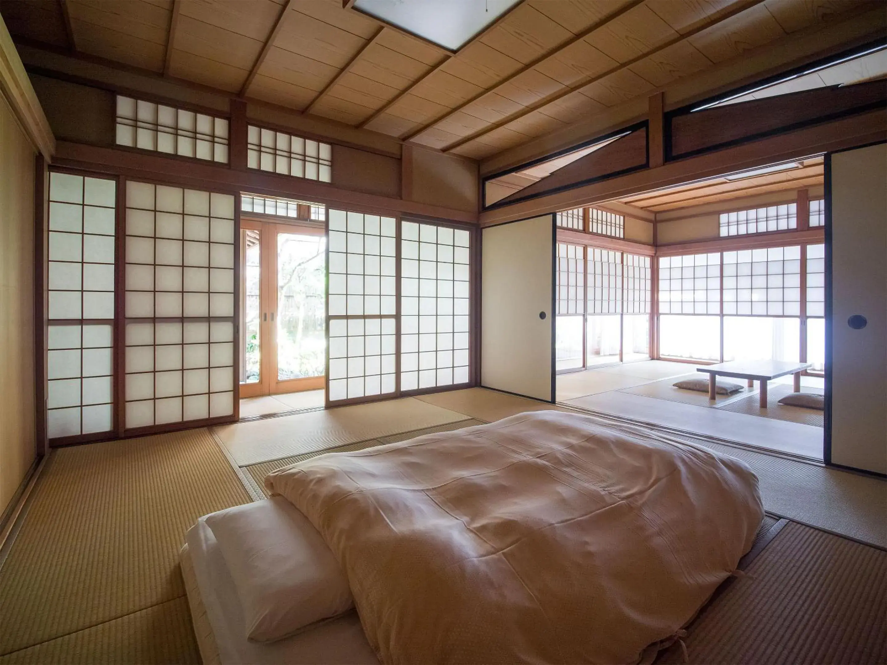 Photo of the whole room, Bed in Ryokan Genhouin