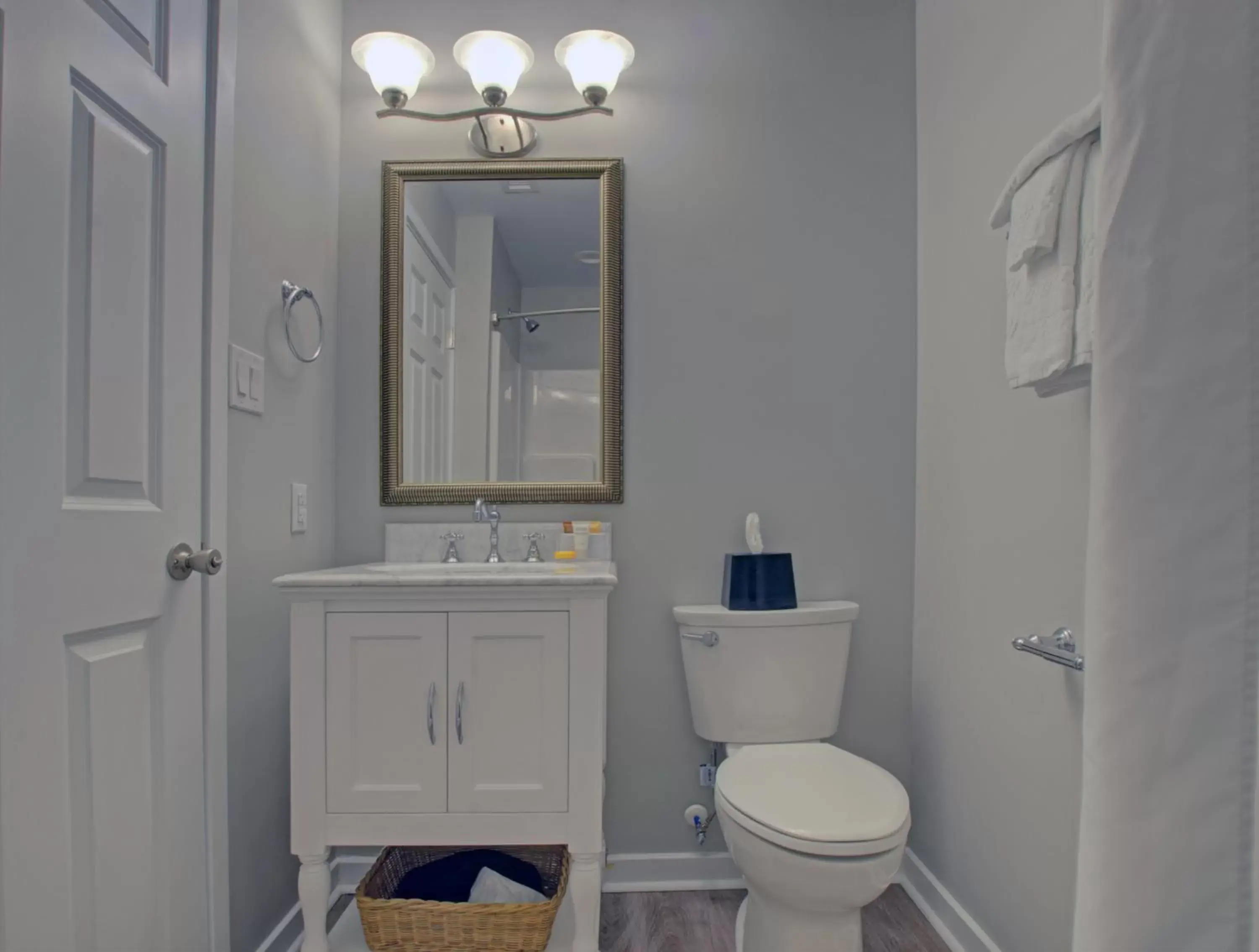 Bathroom in Atlantic Beach Resort, a Ramada by Wyndham