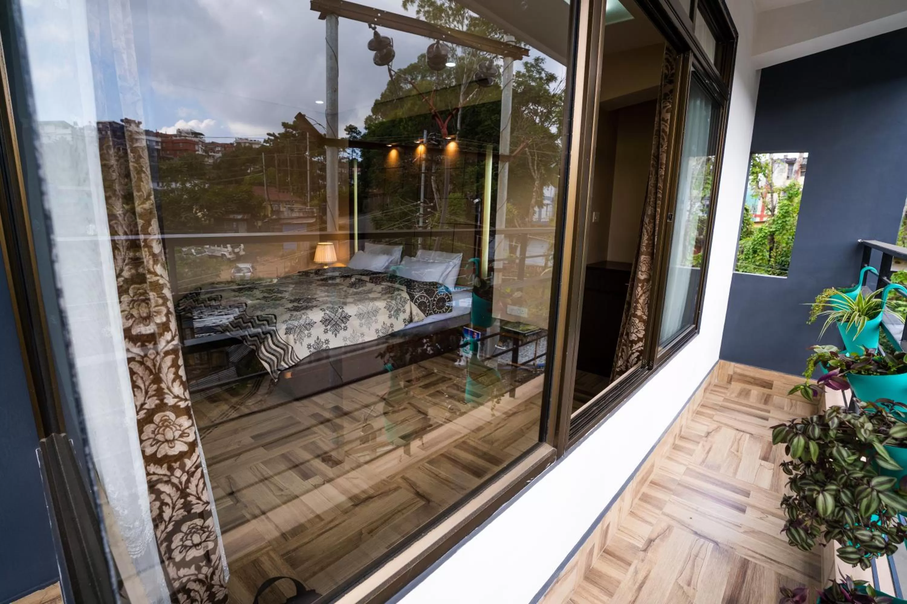 Balcony/Terrace in East Land Bed & Breakfast