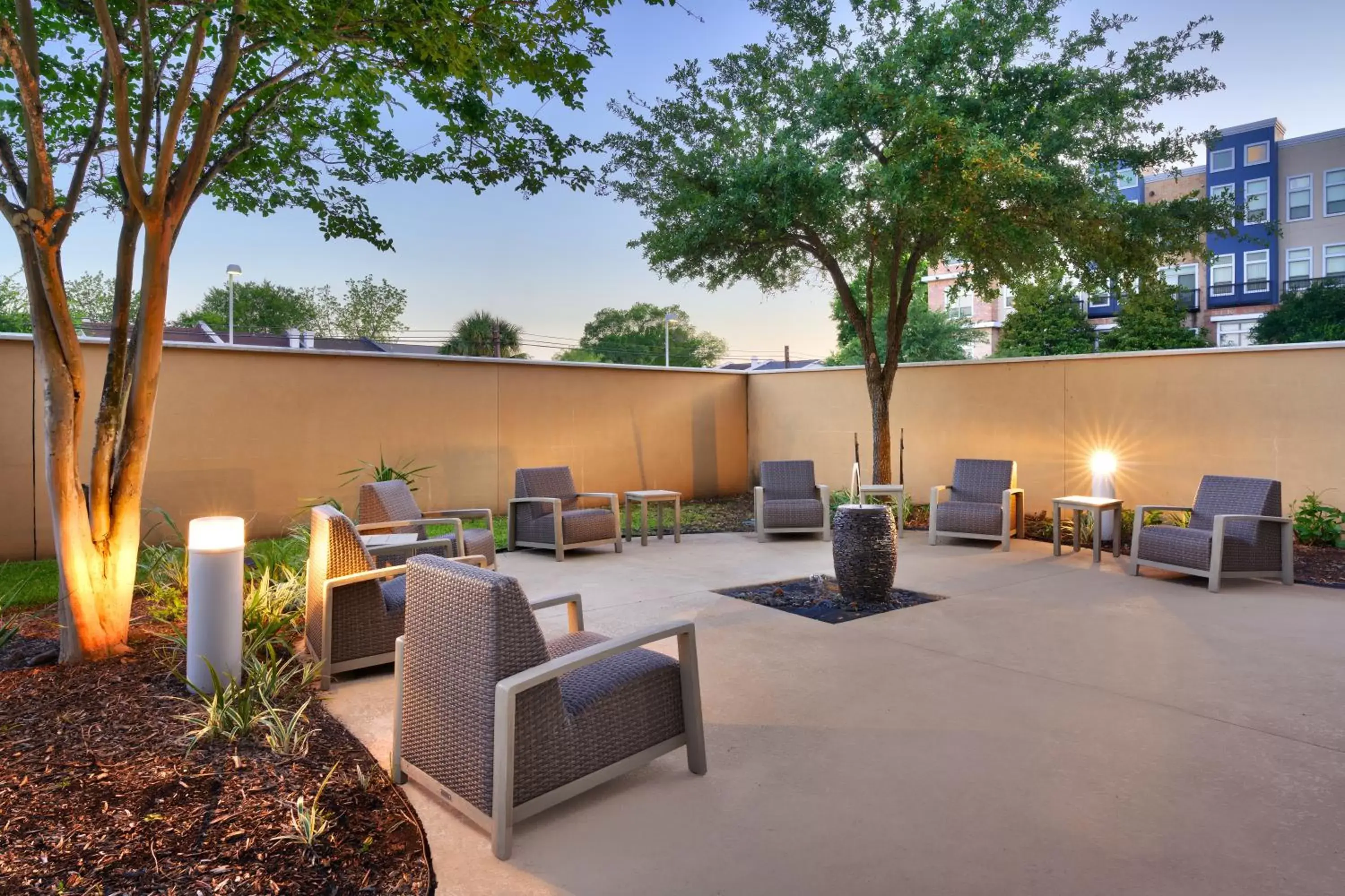 Patio in Courtyard by Marriott Houston NASA Clear Lake