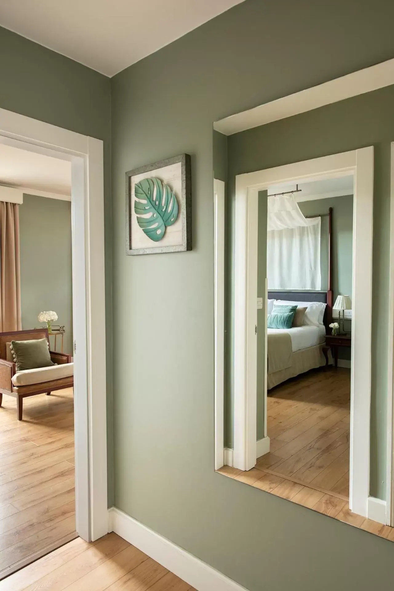 Living room, Bathroom in Rock Hotel