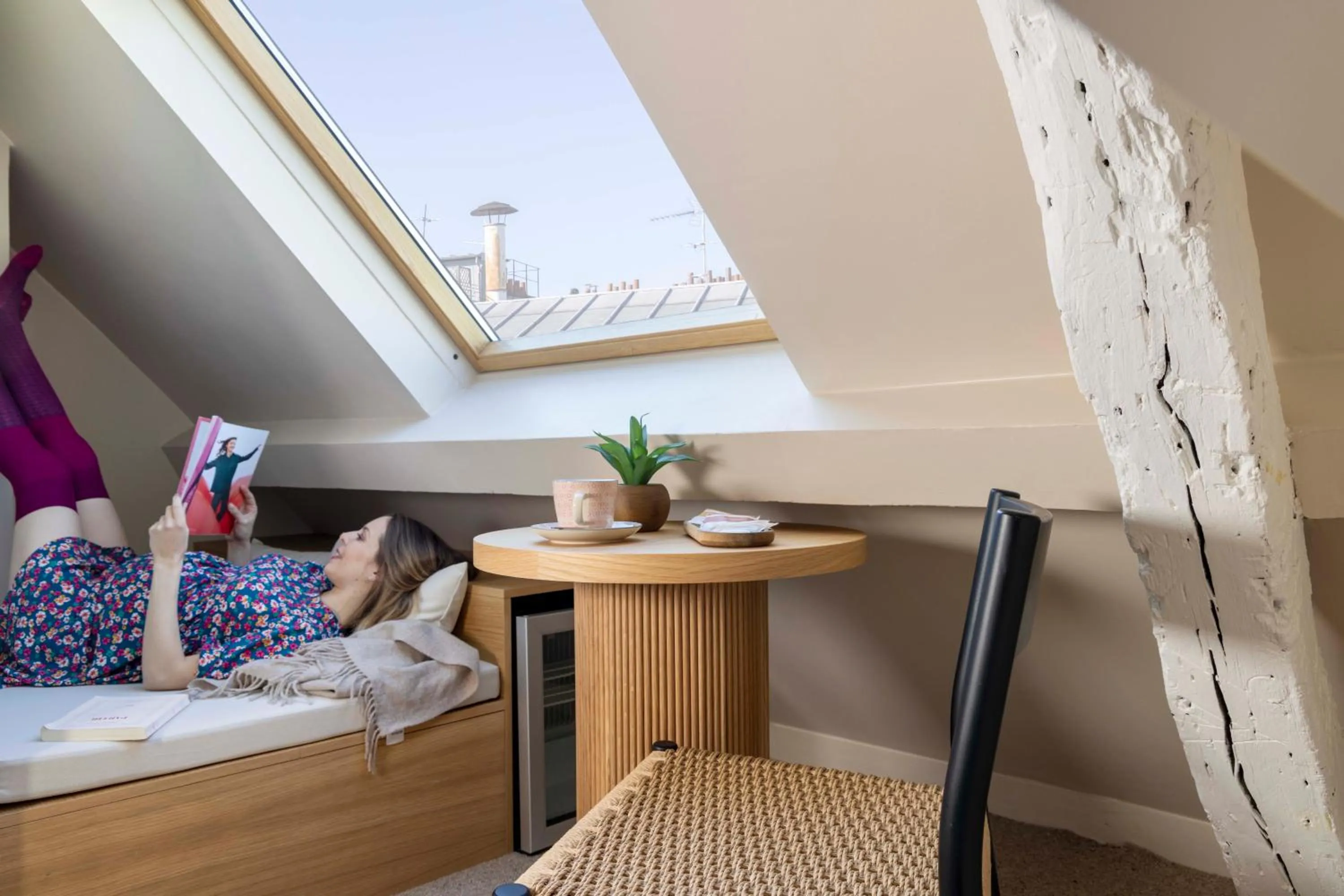 Bedroom, Bed in Hôtel Joe M