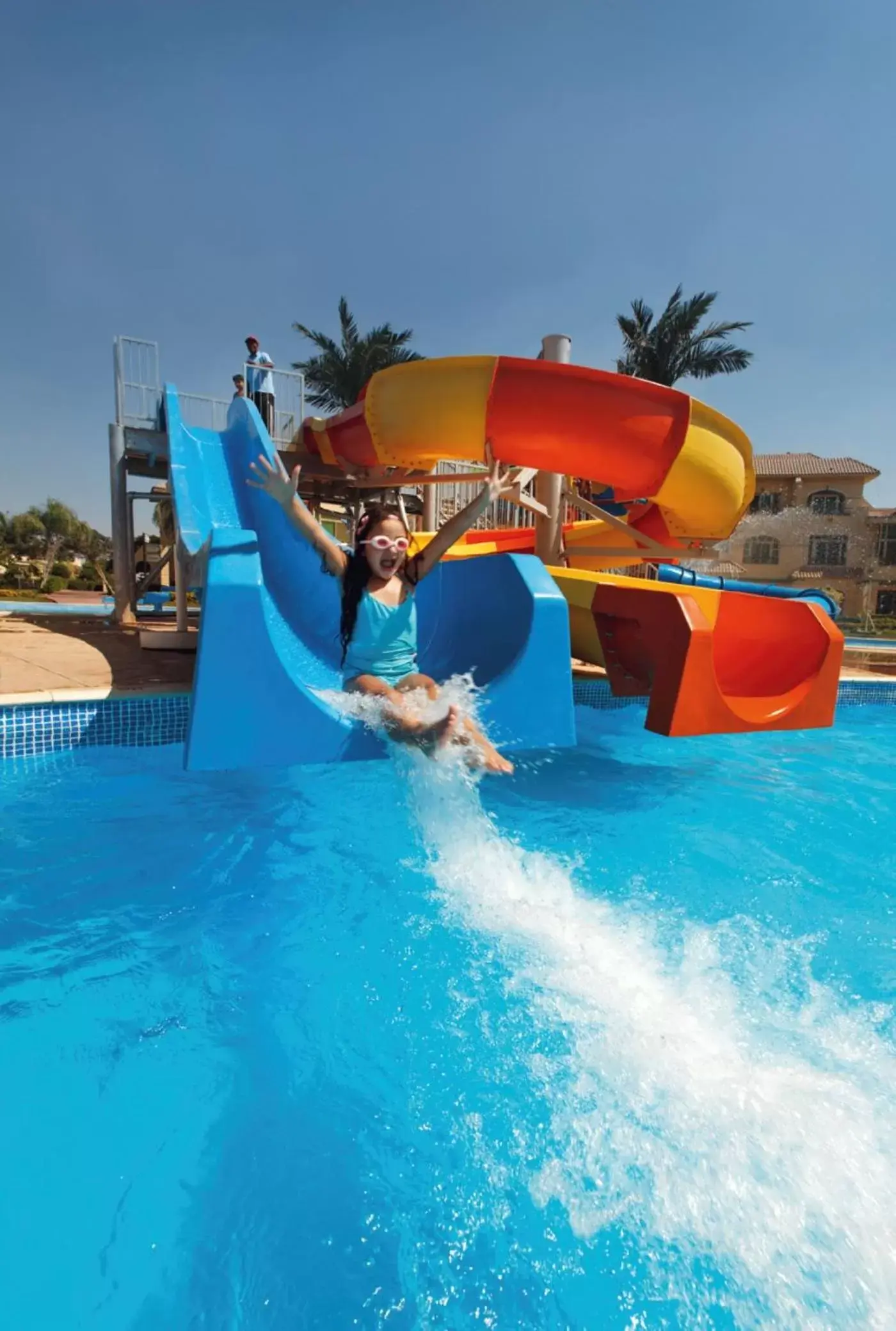 Aqua park, Swimming Pool in Mövenpick Hotel Cairo - Media City