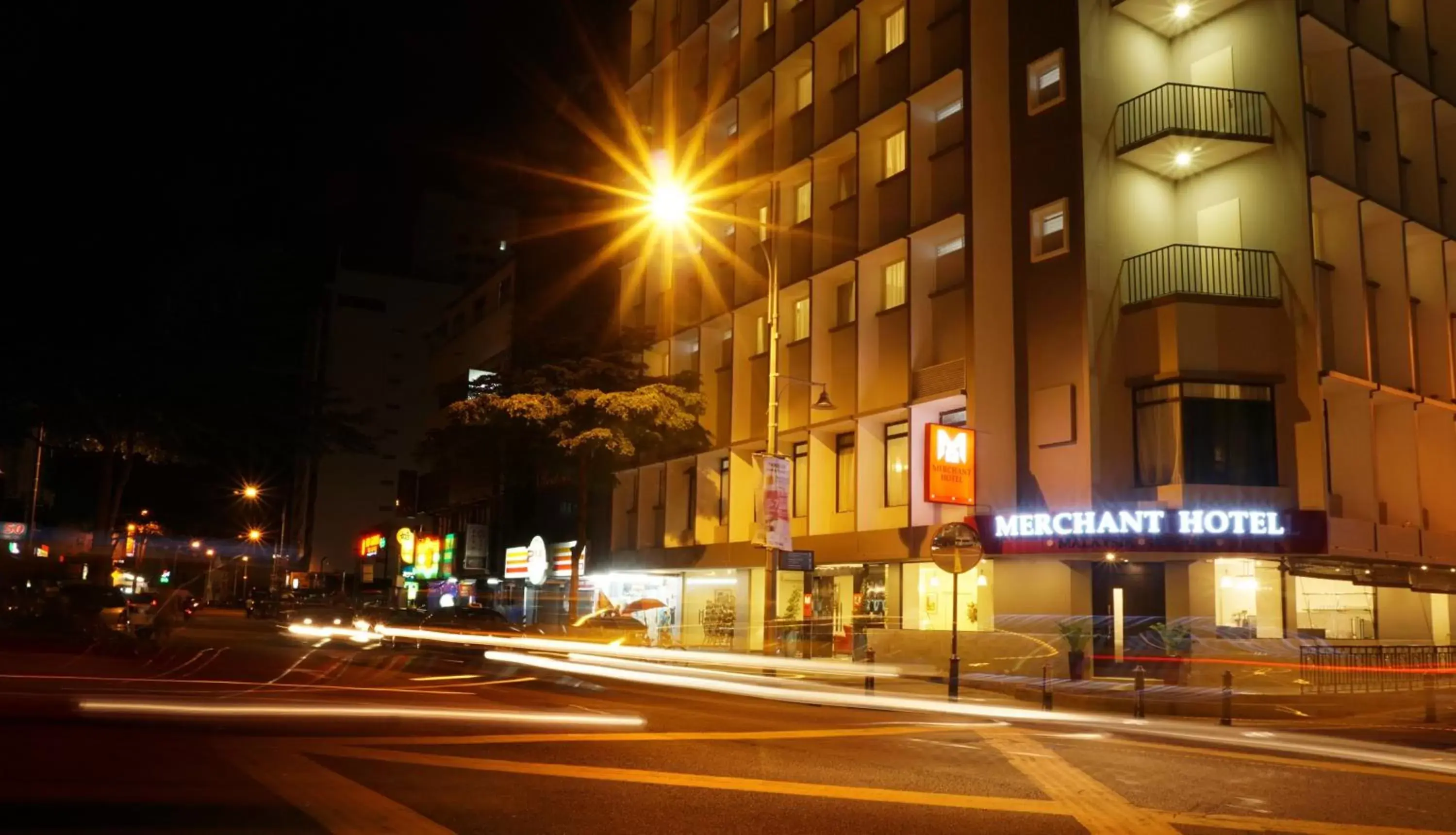 Night in Merchant Hotel