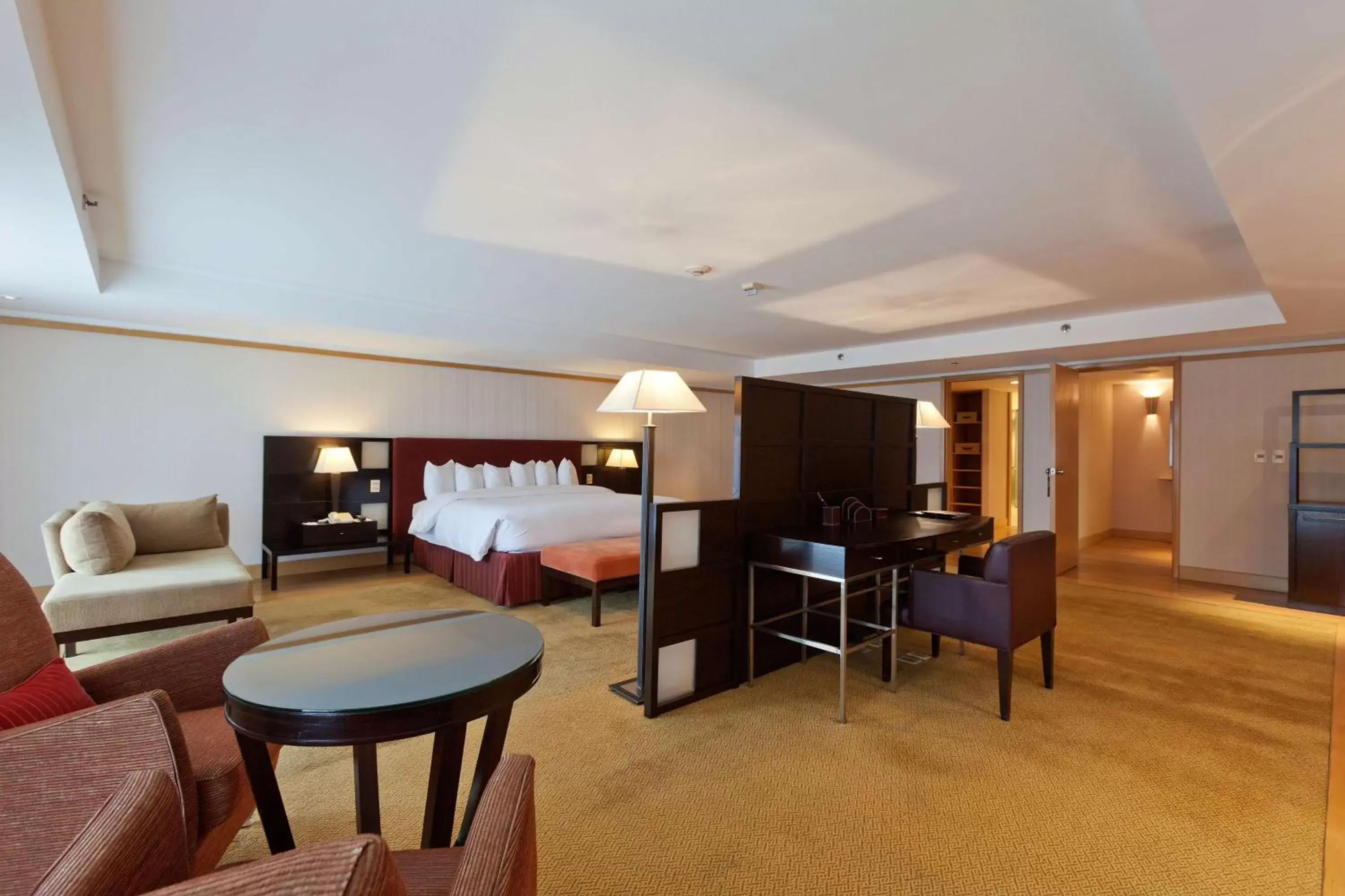 Bed in Hilton Buenos Aires Bed in Hilton Buenos Aires