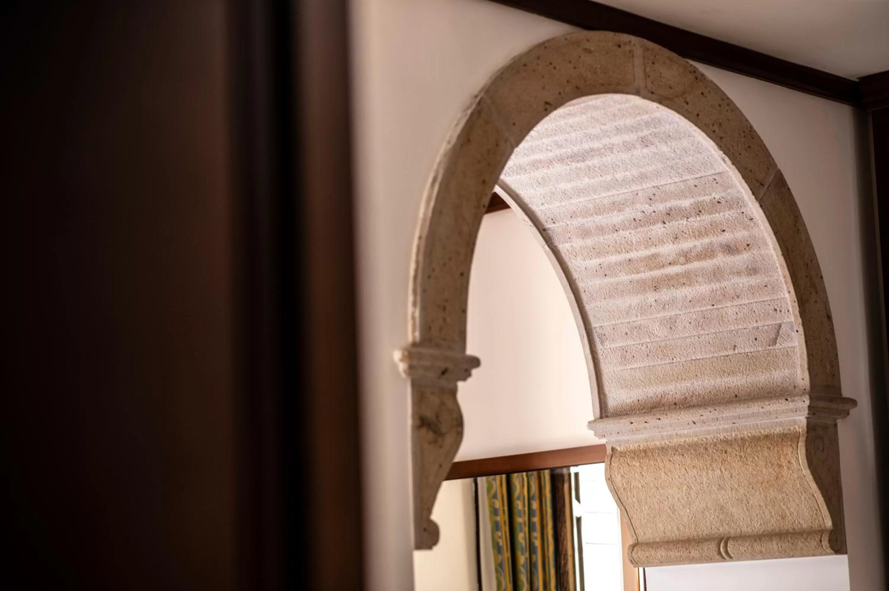 Garden view in Hotel Garibaldi