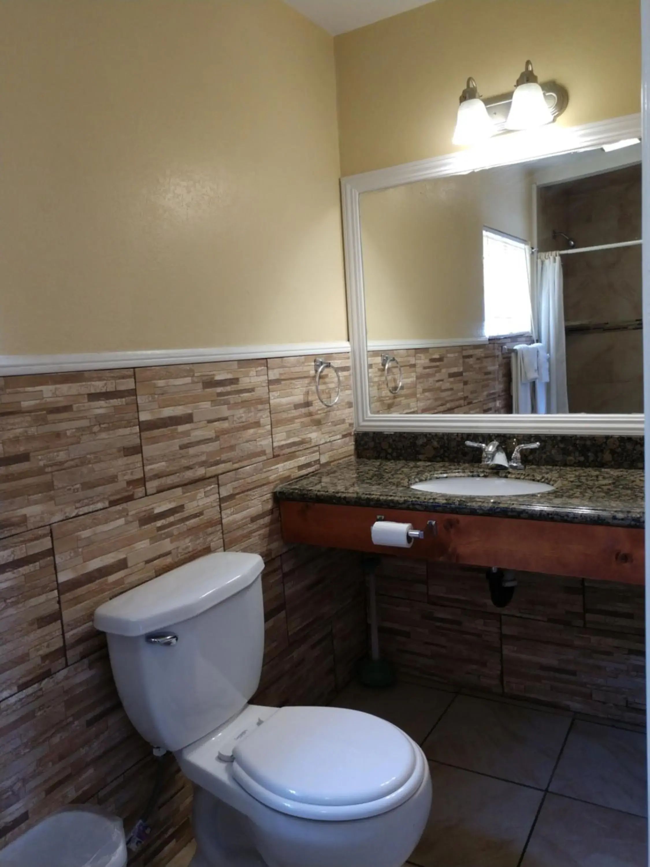 Bathroom in Bartlett Motel