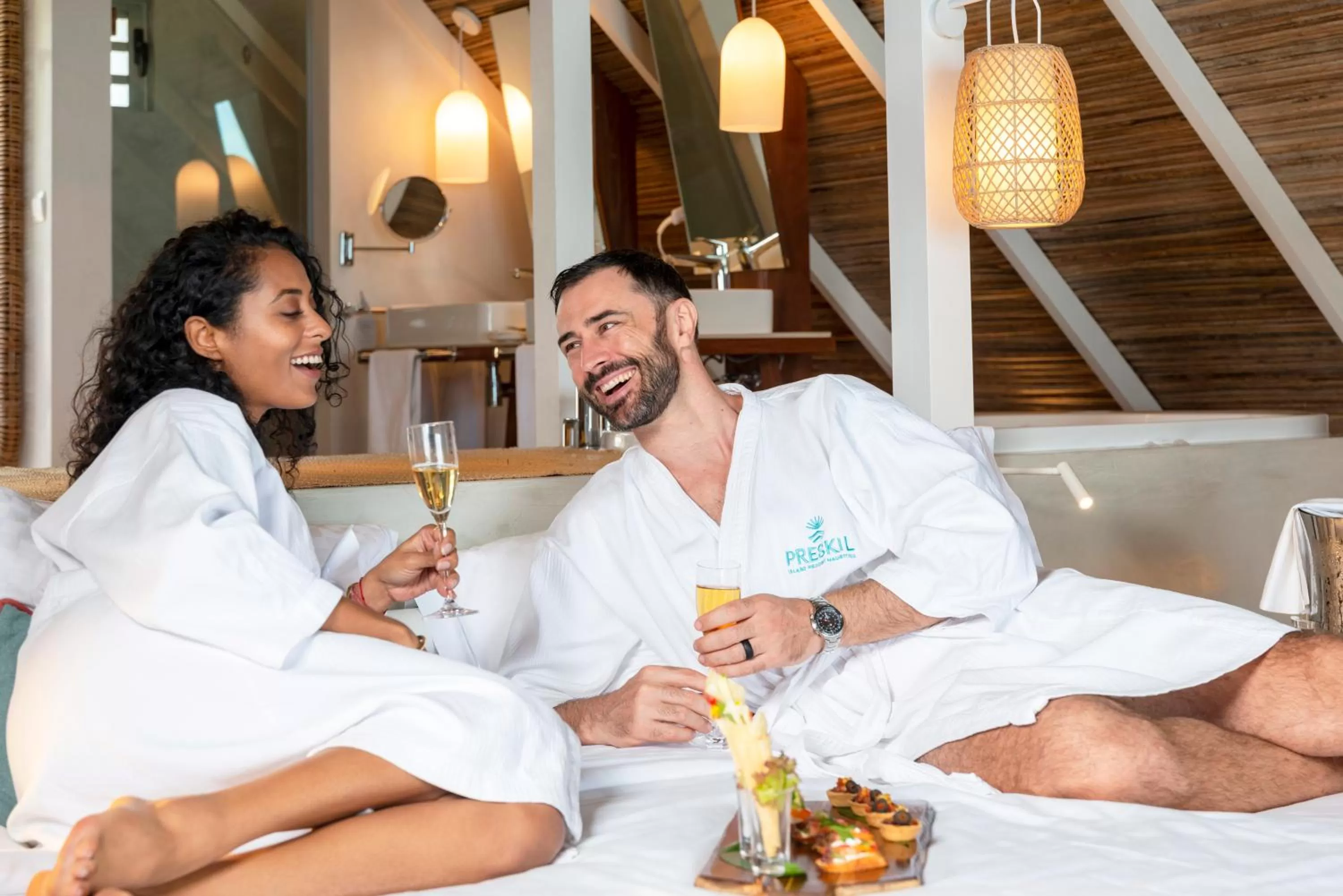 People in Preskil Island Resort