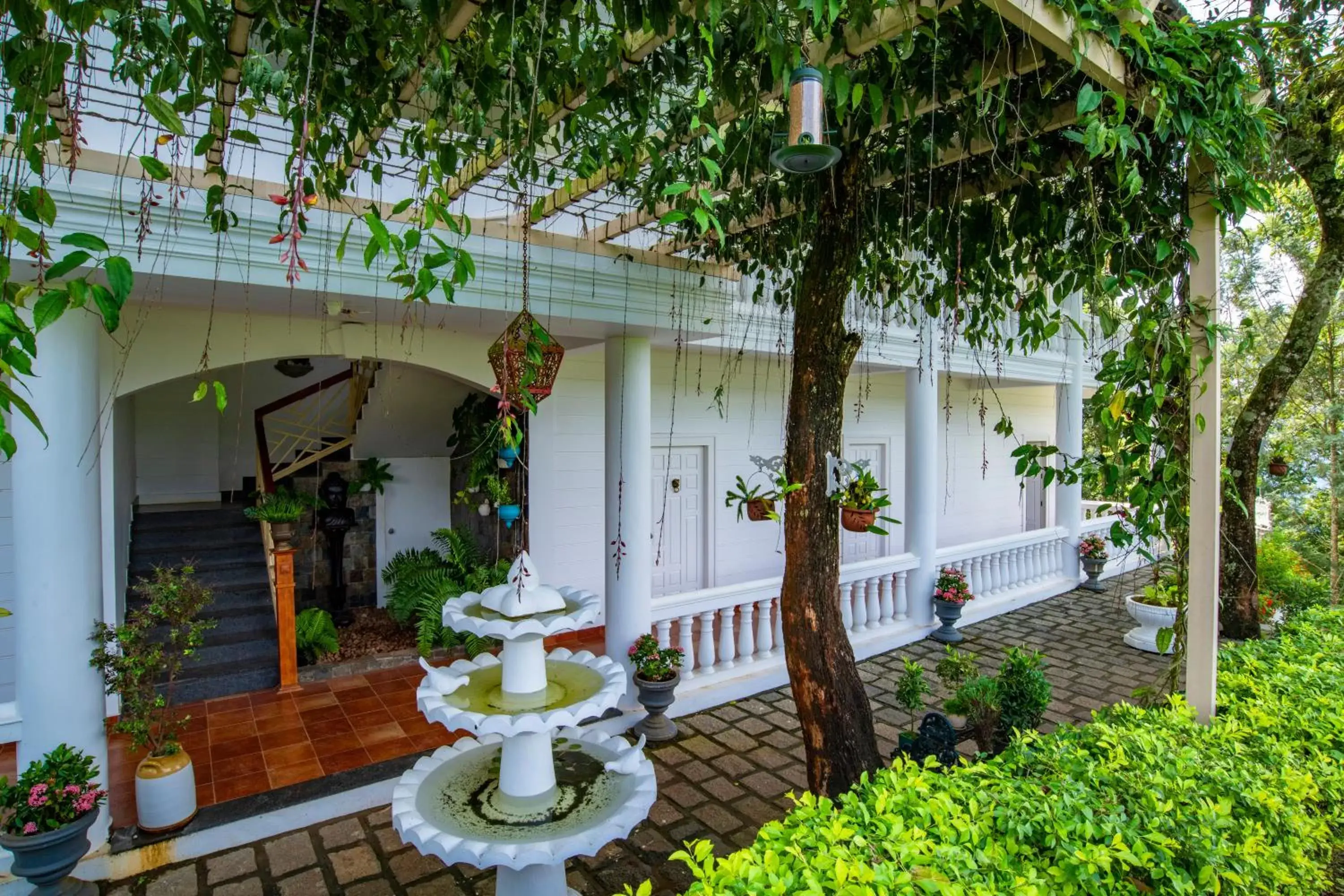 Facade/entrance in Tea Harvester