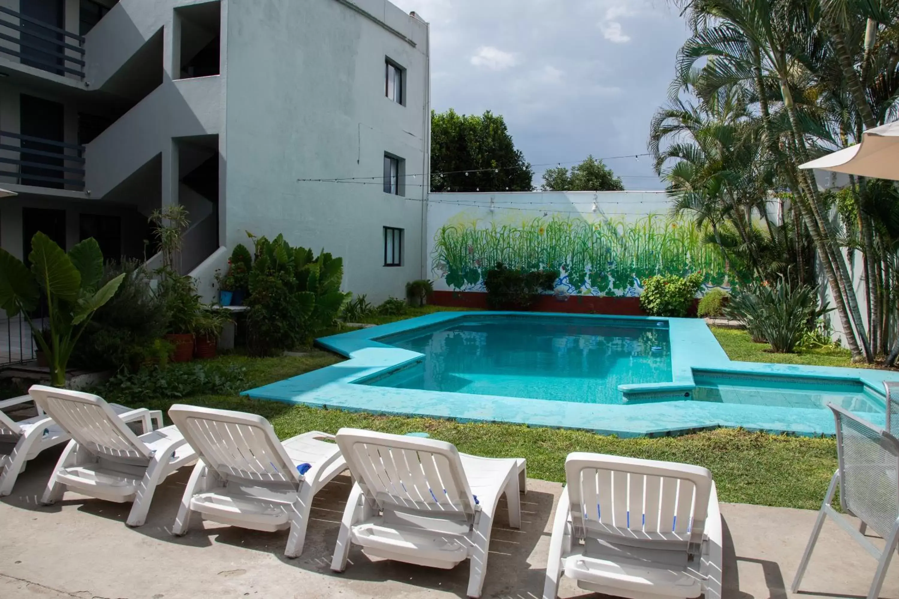 Garden, Swimming Pool in Marqués Oaxaca - Hotel