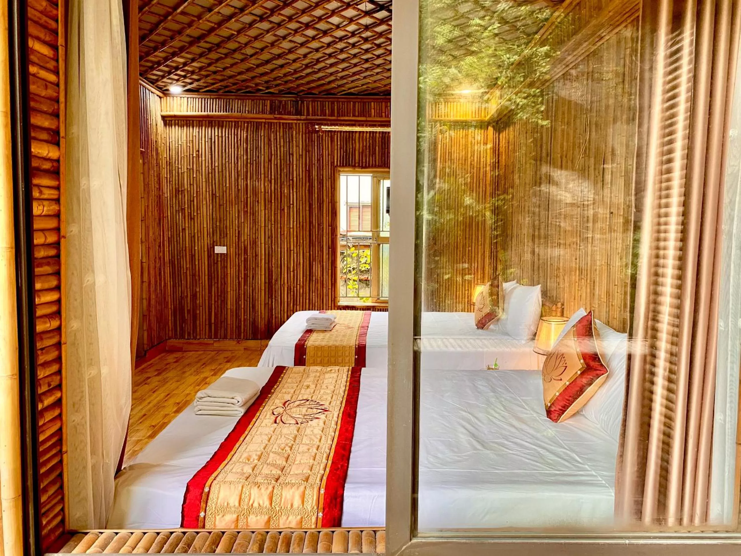 Bedroom, Bed in Bamboo Hill Villa
