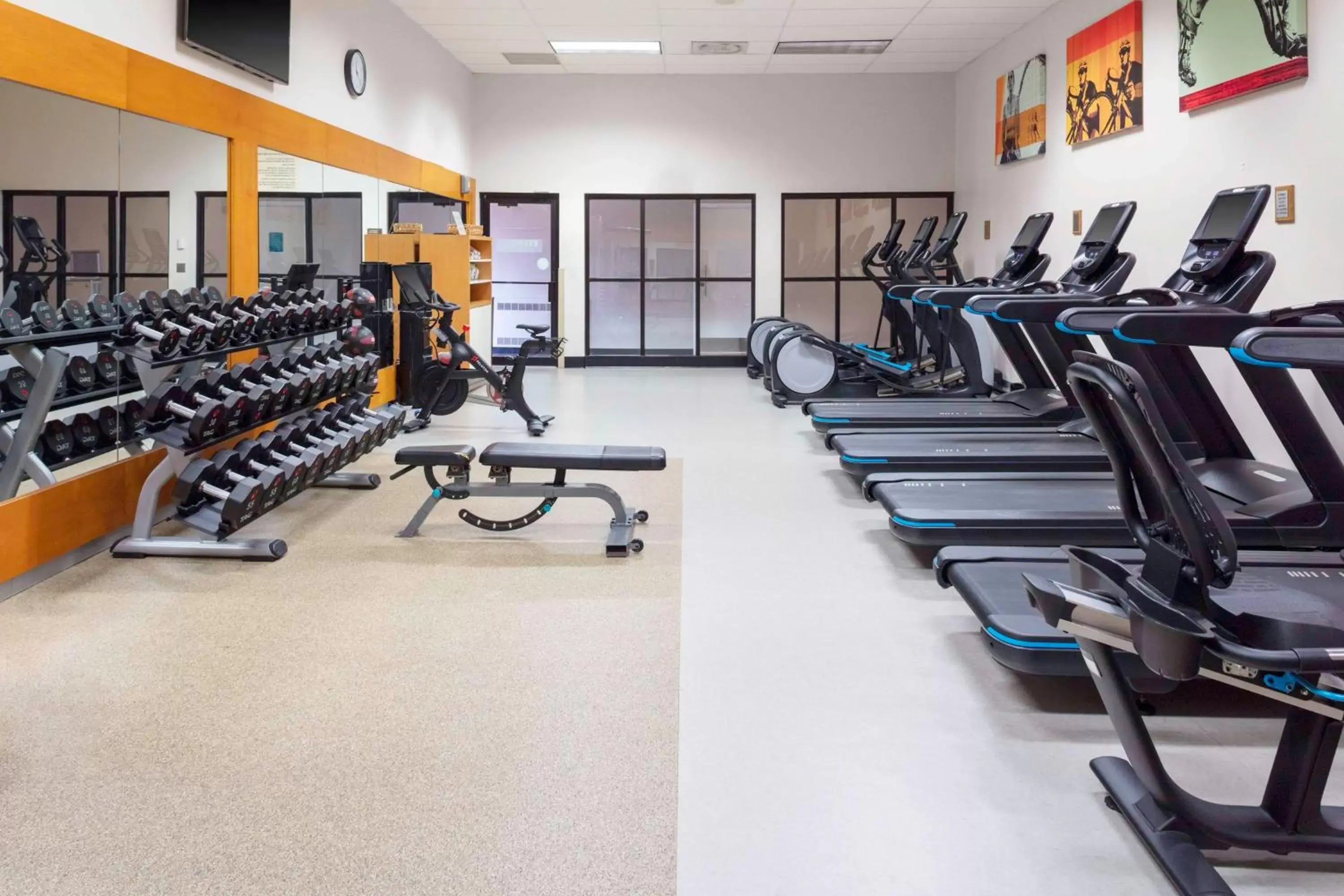 Fitness centre/facilities, Fitness Center/Facilities in DoubleTree by Hilton Kansas City - Overland Park