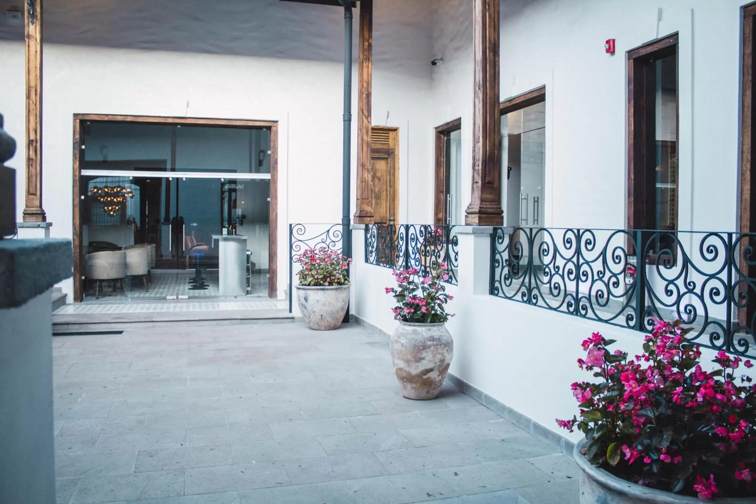 Patio in Casa San Miguel Hotel Boutique y Spa