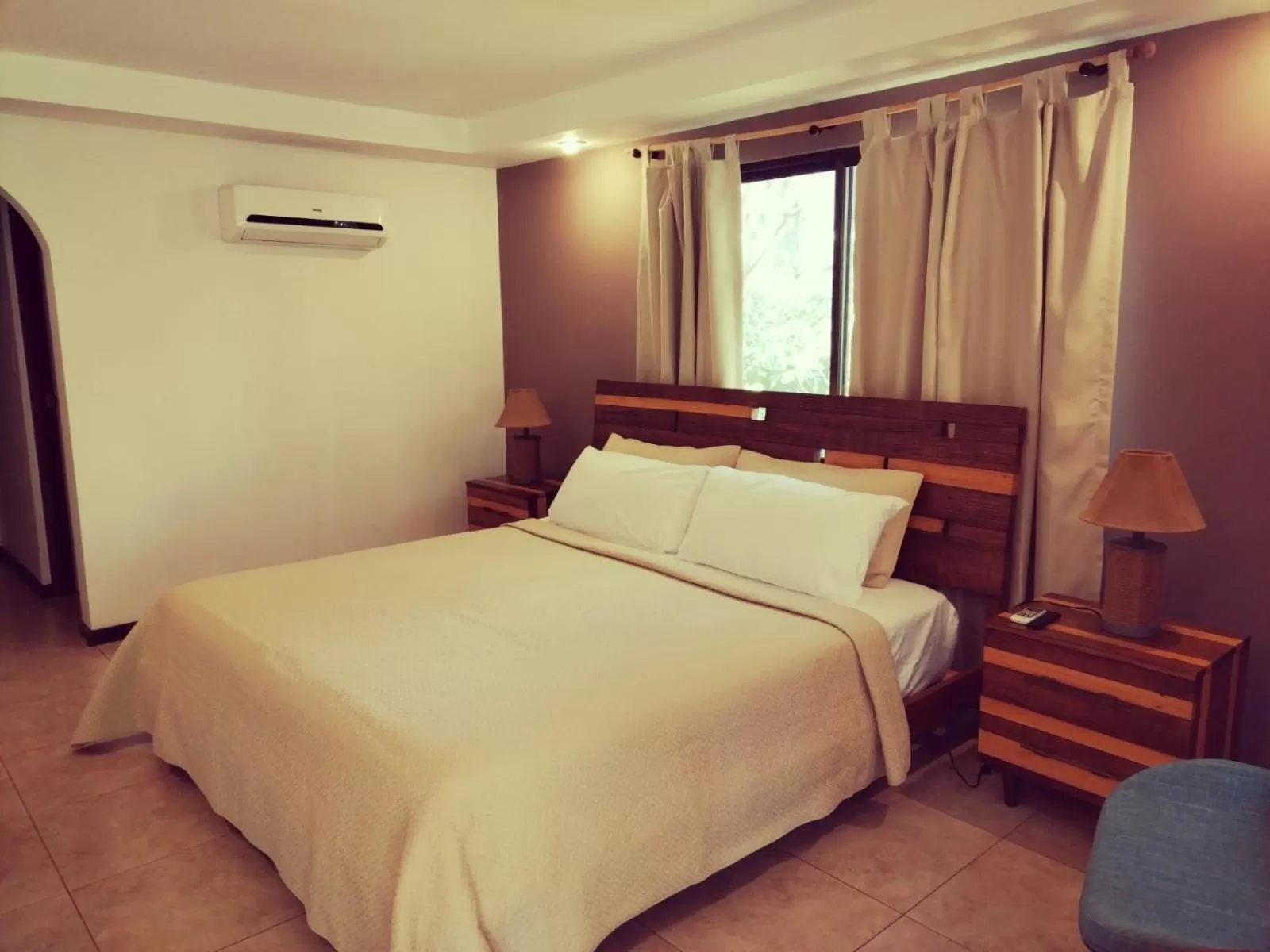 Bed in Hotel Arco Iris