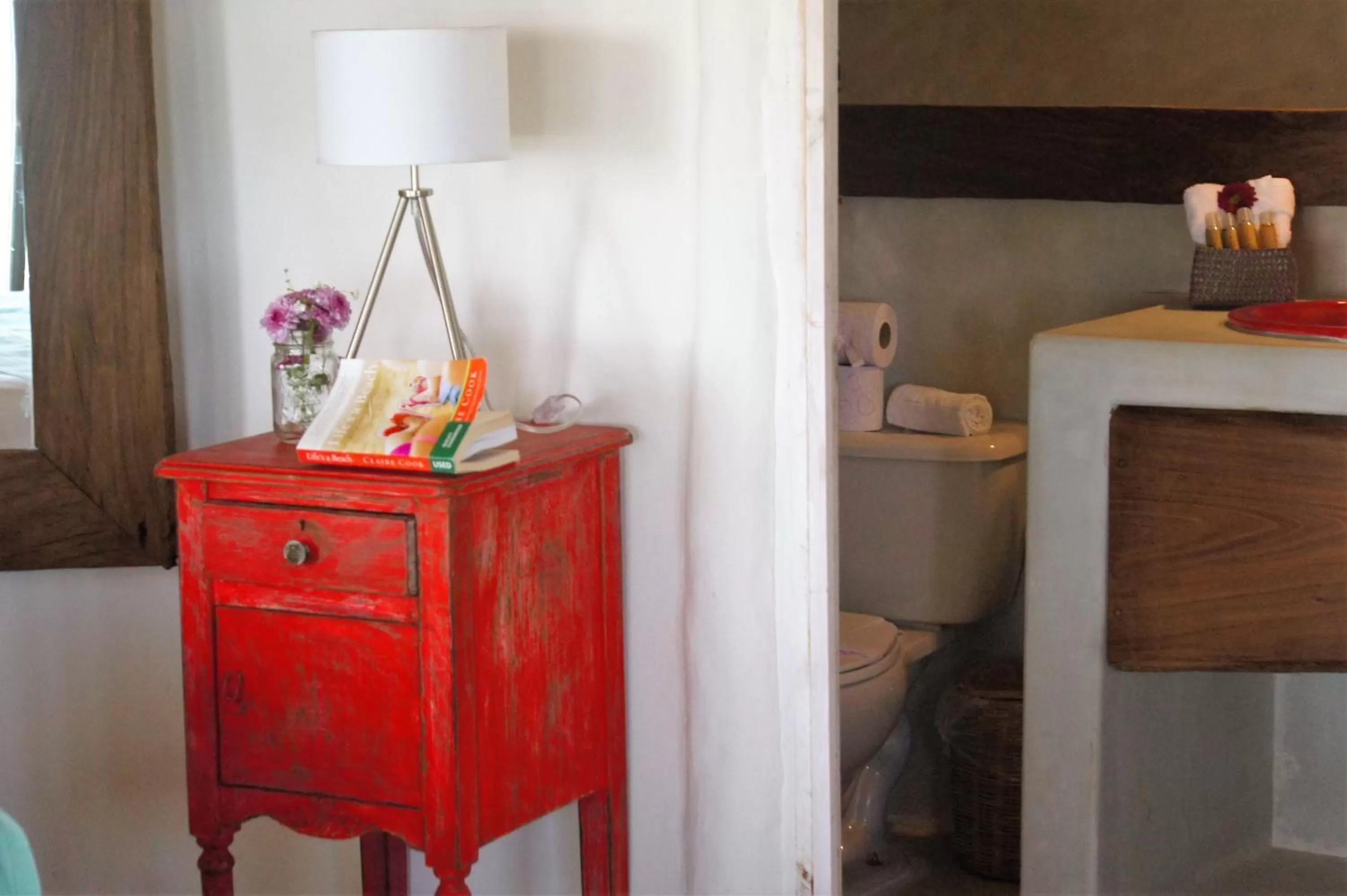 Decorative detail in Punta Piedra Beach Posada