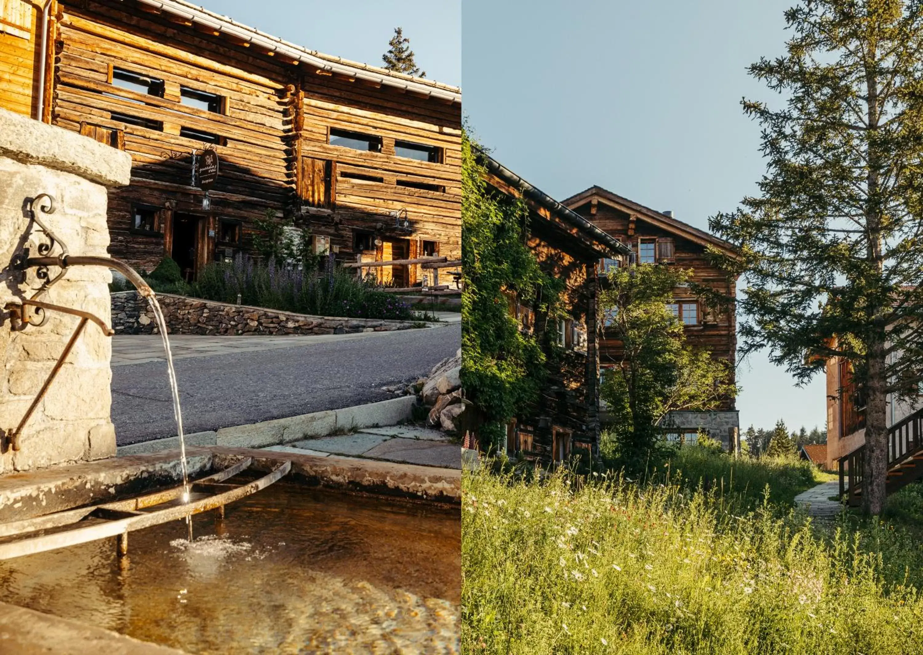 Property Building in Maiensässhotel Guarda Val