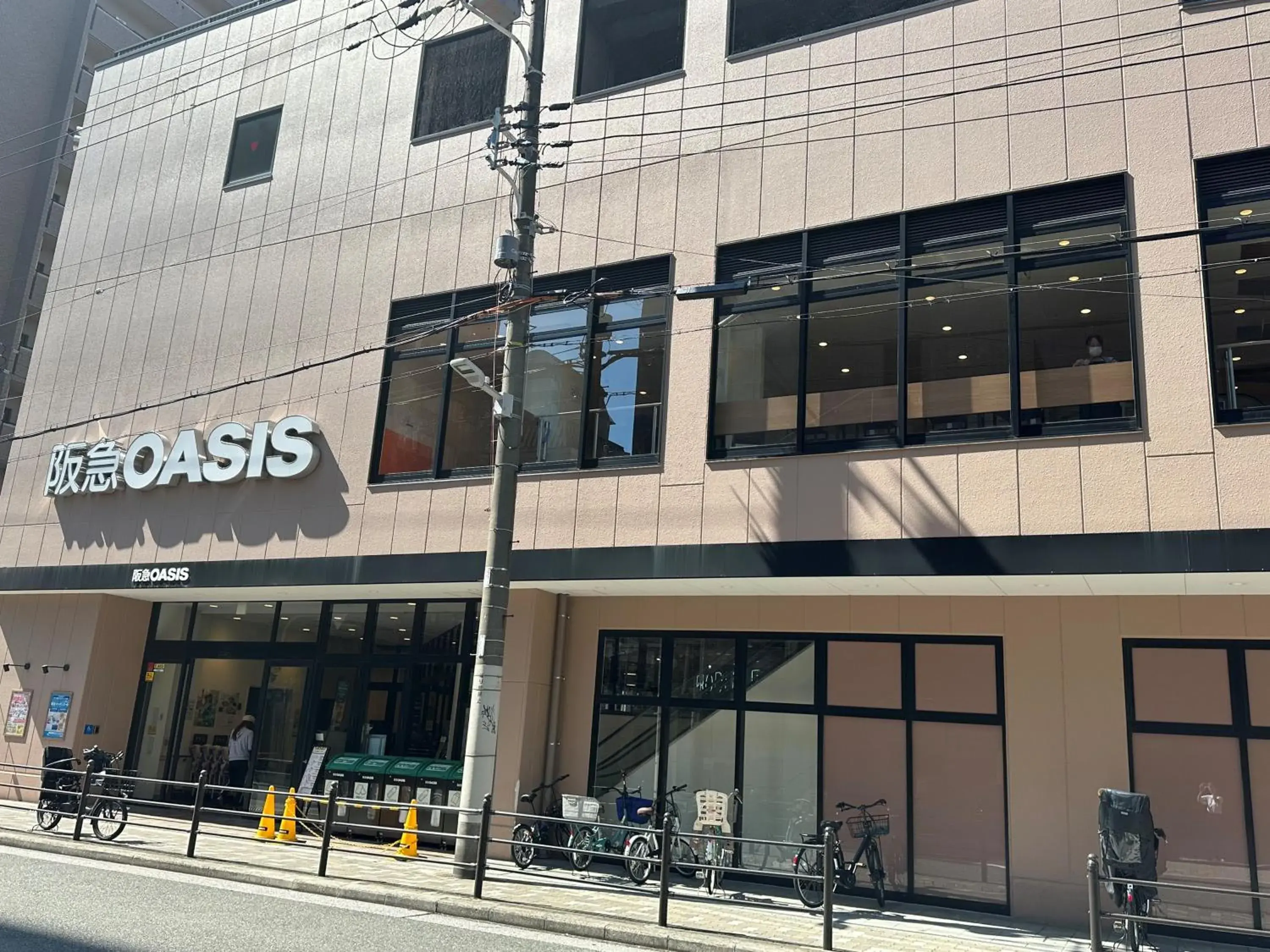 Street view, Property Building in hotel it. Osaka Shinmachi Nishishinsaibashi