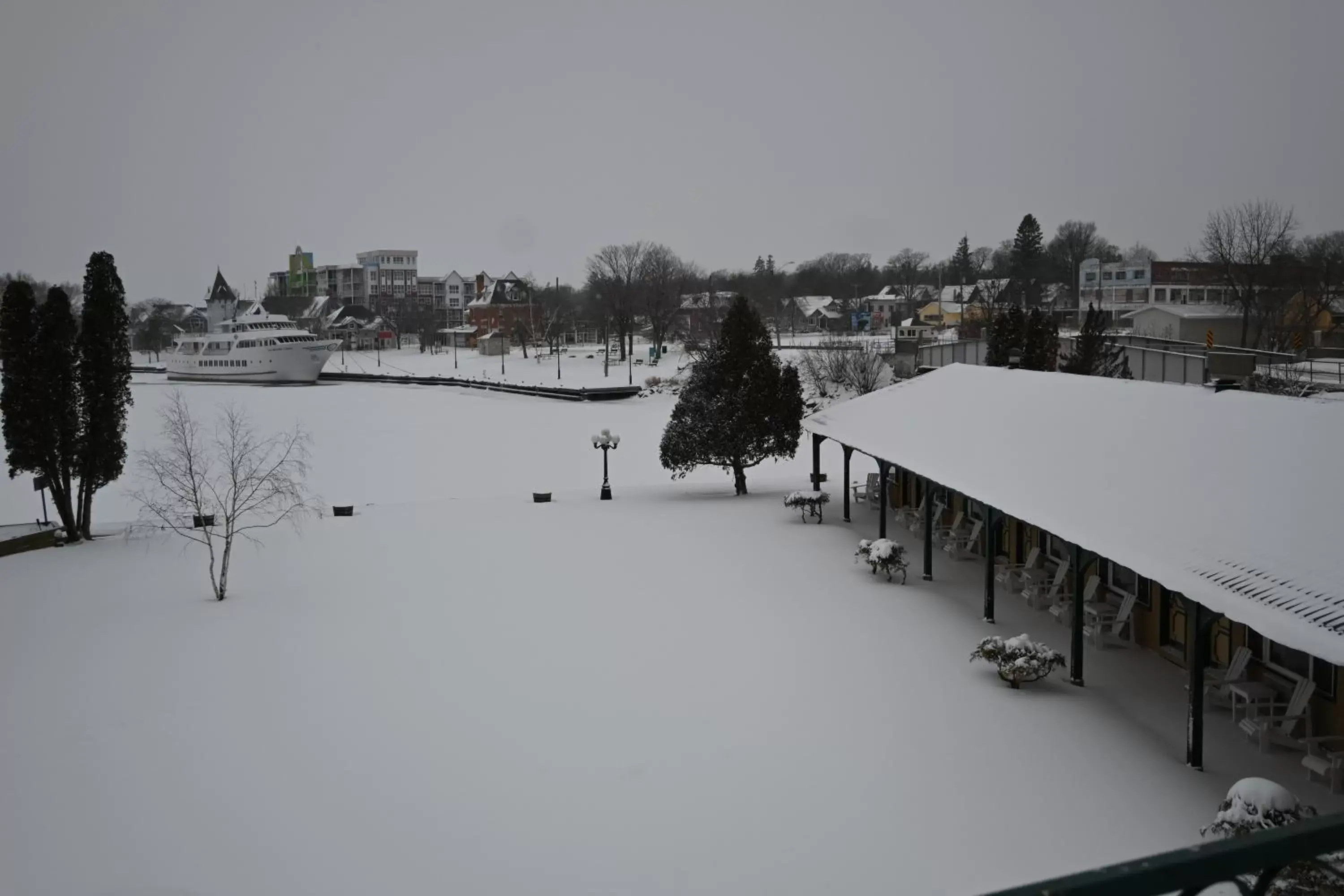 Winter in The Gananoque Inn & Spa