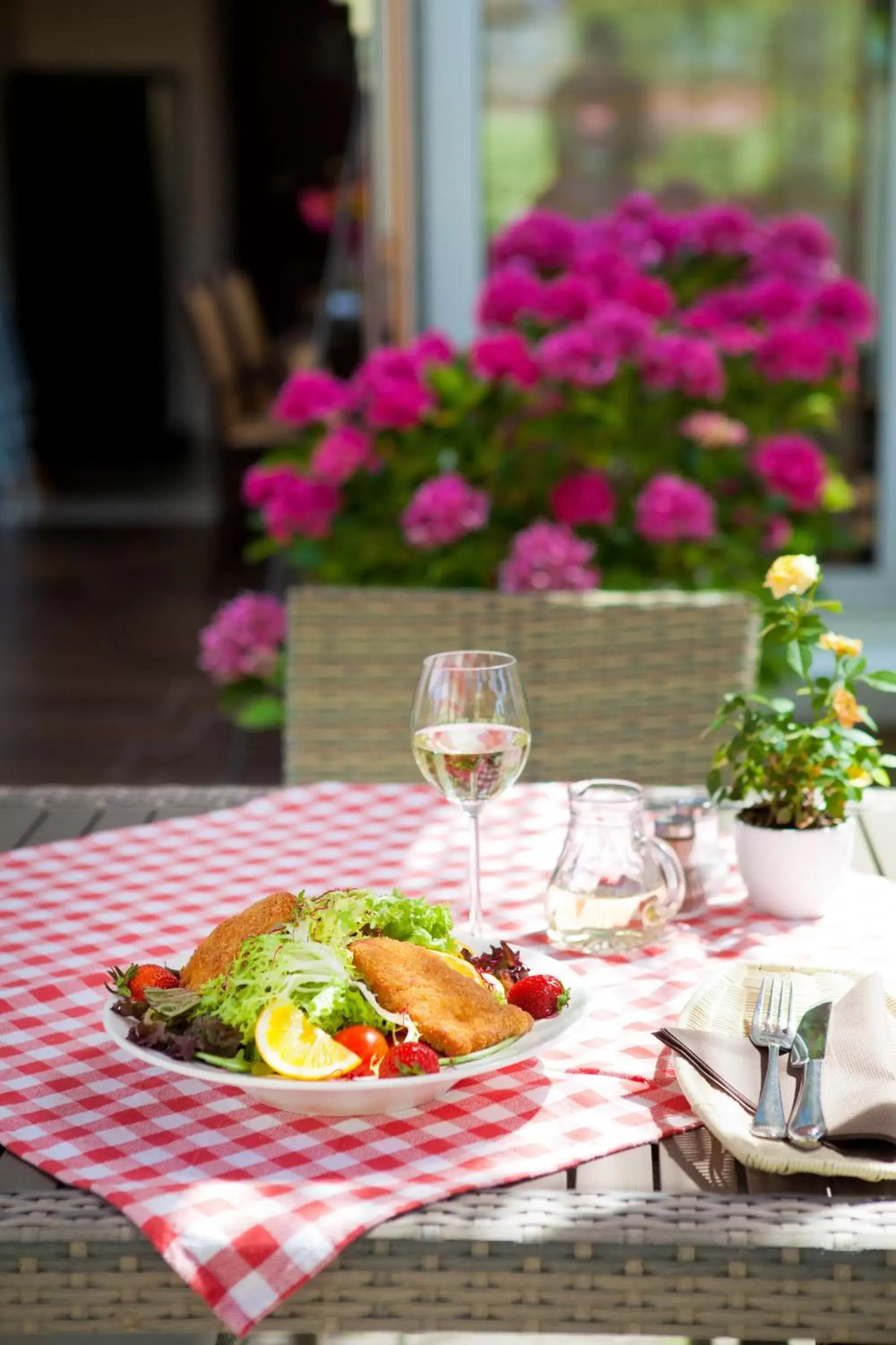 Food close-up in President Hotel