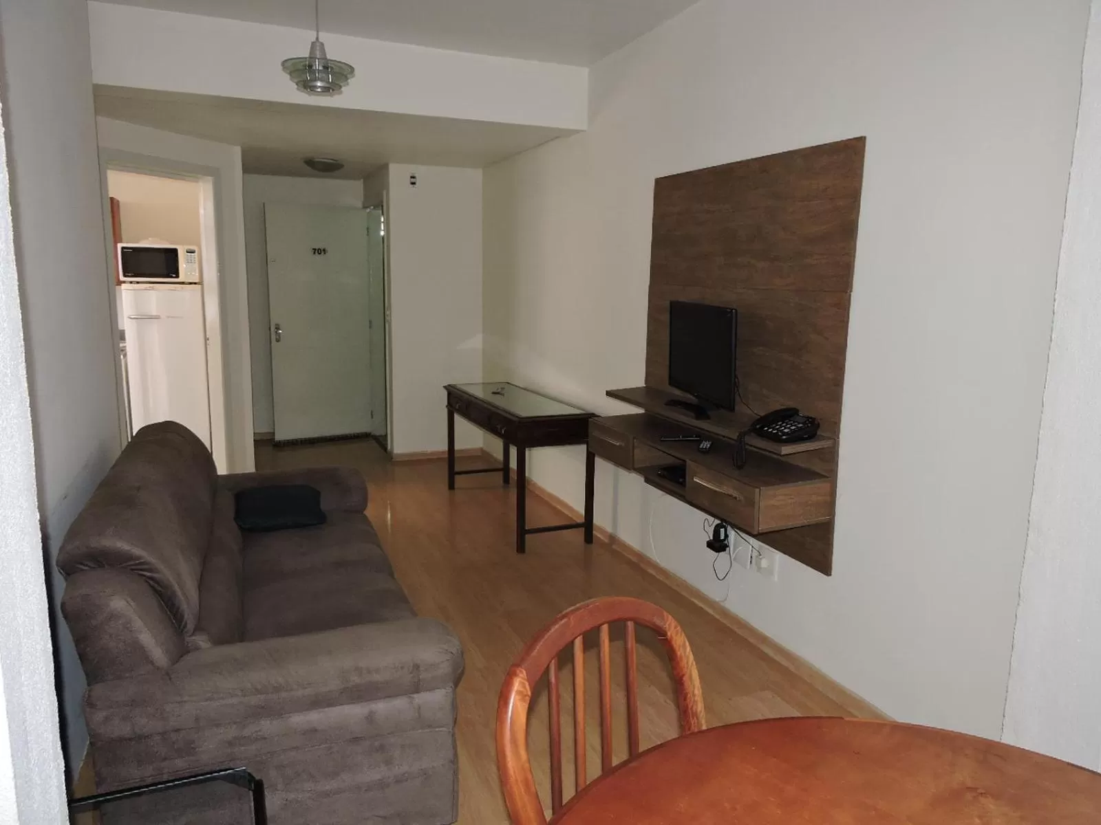 Living room in Manhattan Apart Hotel