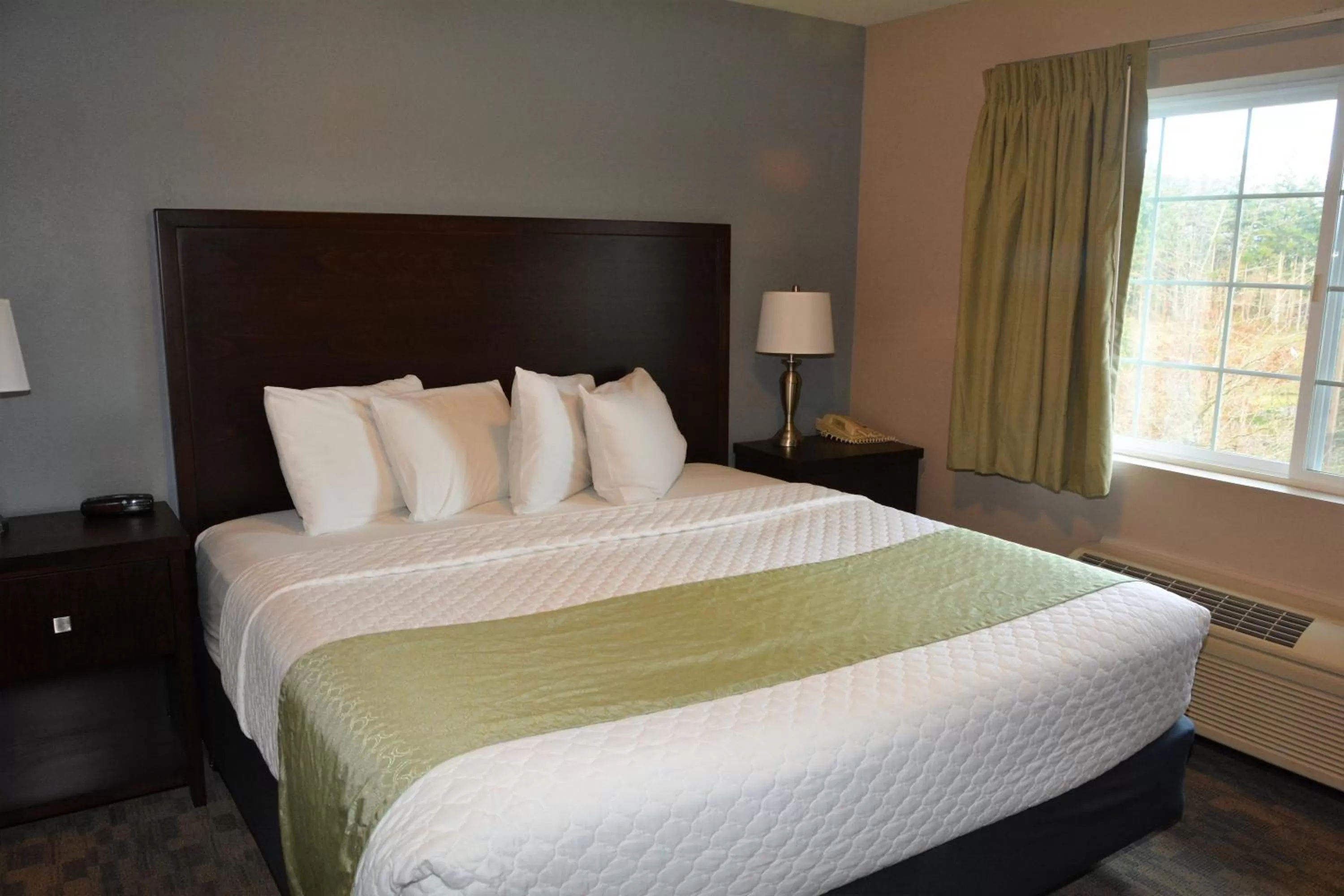 Bed in FairBridge Inn & Suites DuPont