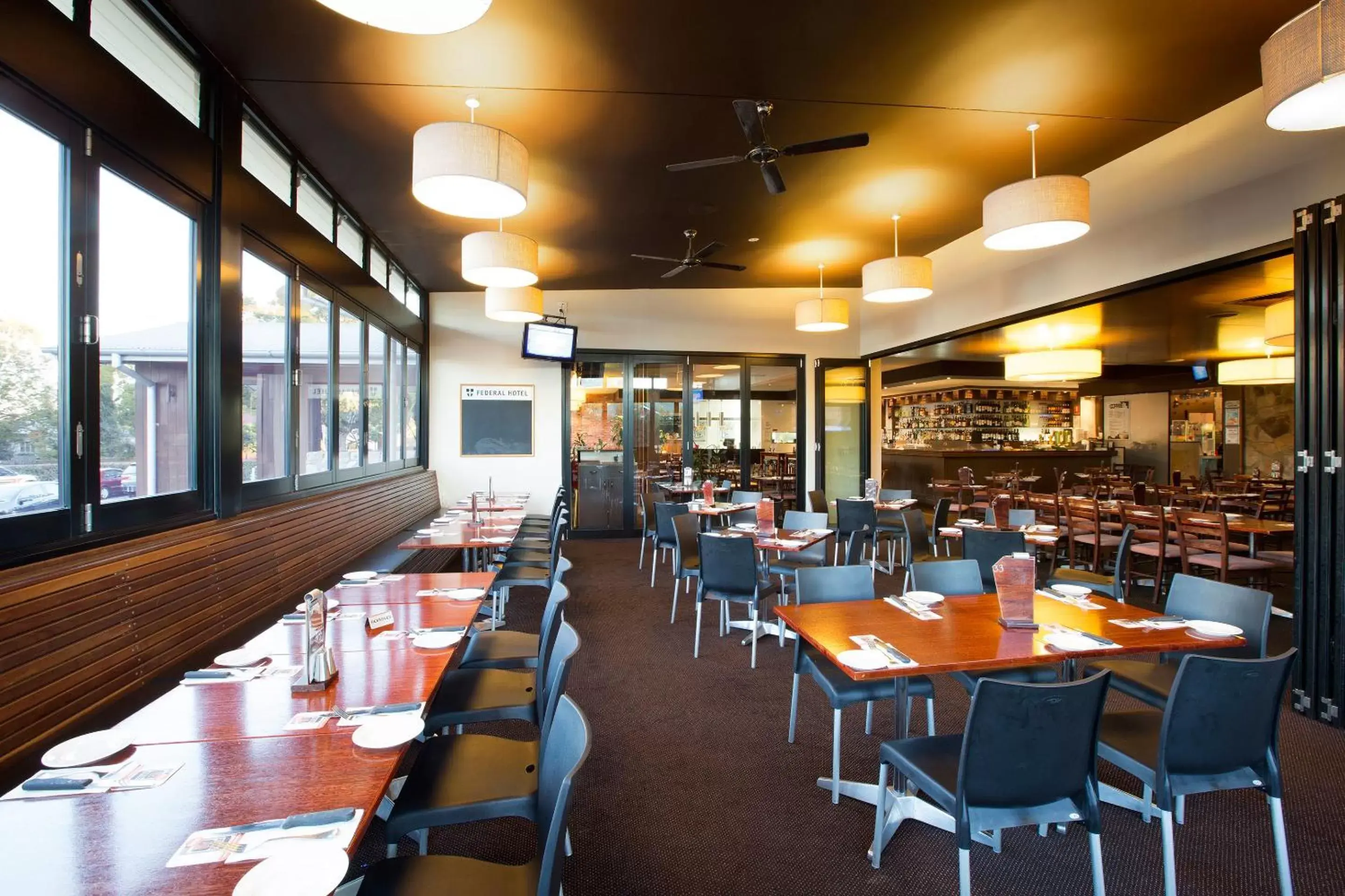 Restaurant/Places to Eat in Nightcap at Federal Hotel Toowoomba