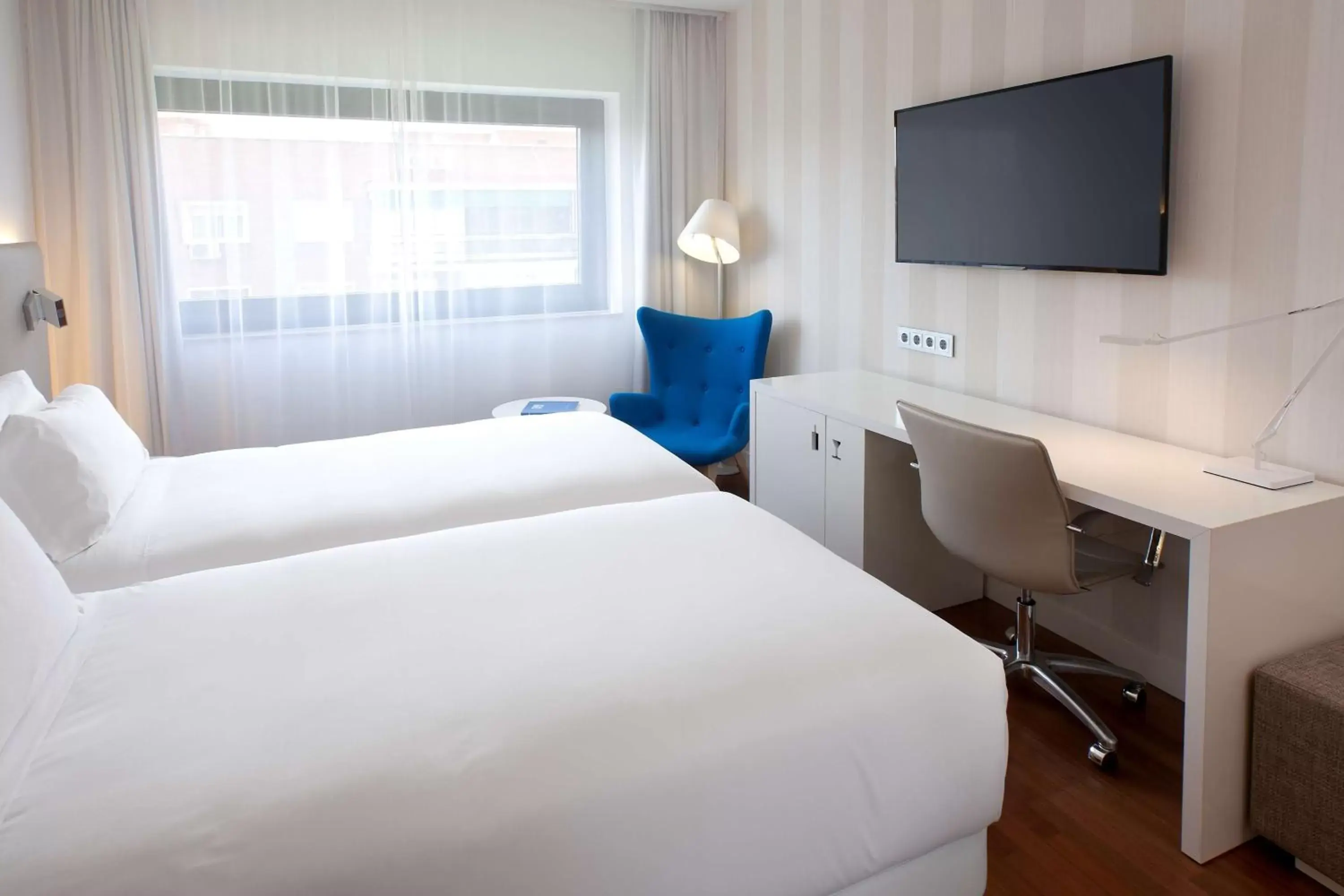 Bedroom, Bed in NH Madrid Ventas Bedroom, Bed in NH Madrid Ventas