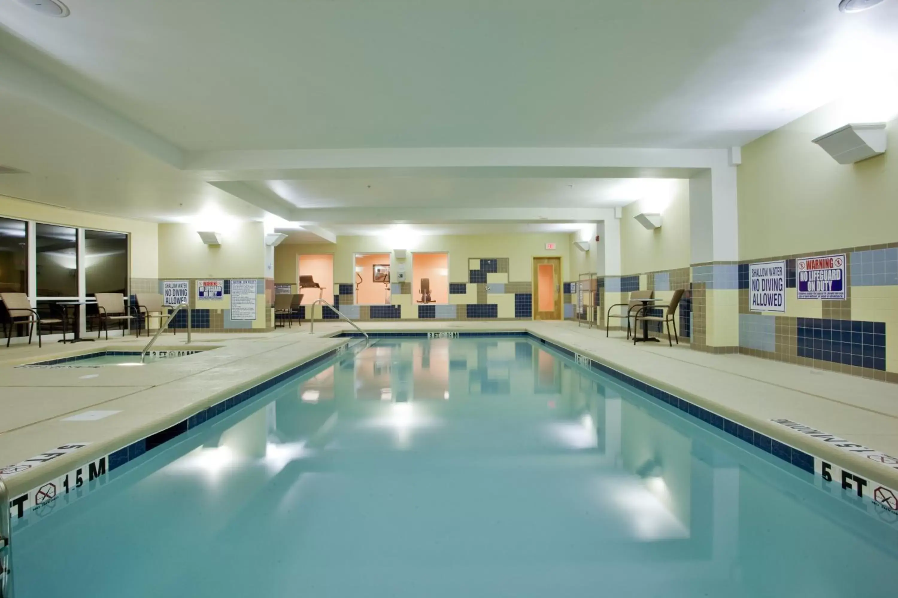 Swimming Pool in Holiday Inn Express Hotel Raleigh Southwest, an IHG Hotel