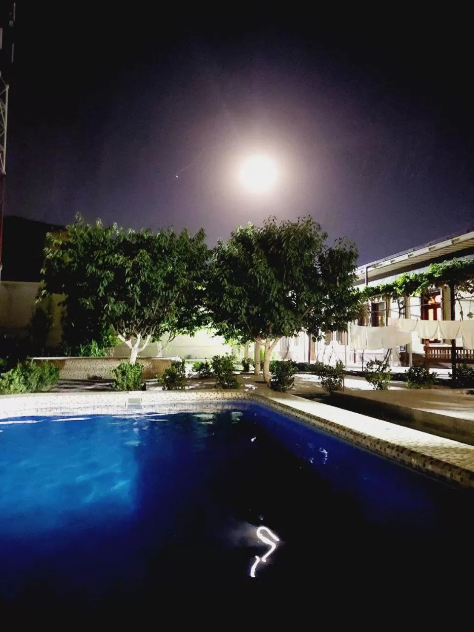 Garden view in Samarabonu Hotel