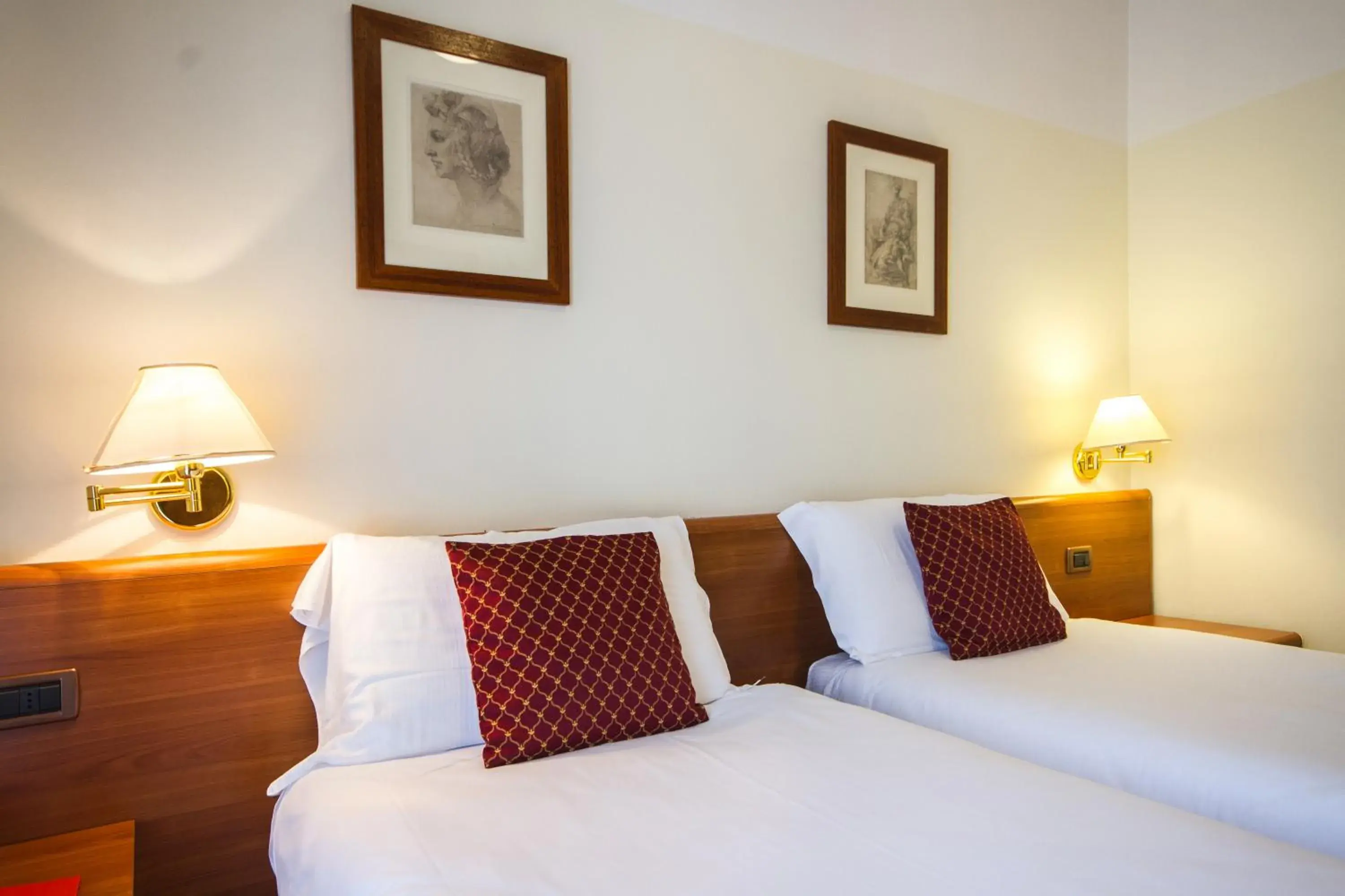 Bedroom, Bed in Hotel Sant'Ilario