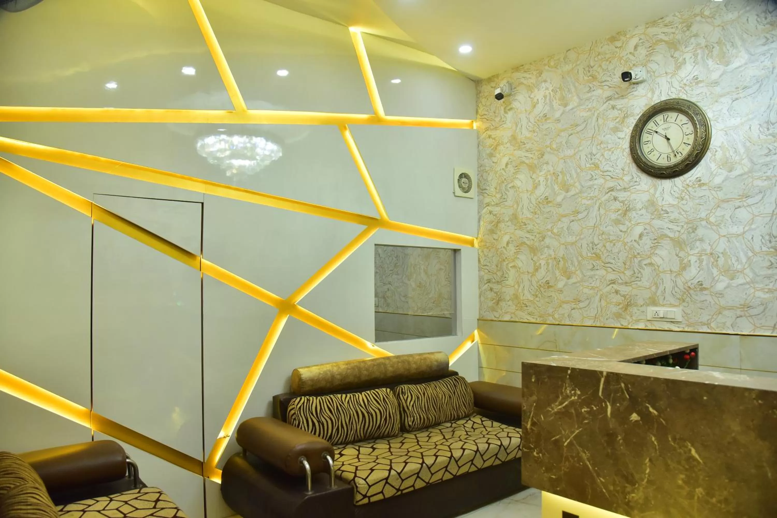 Seating area in The Park View Hotel