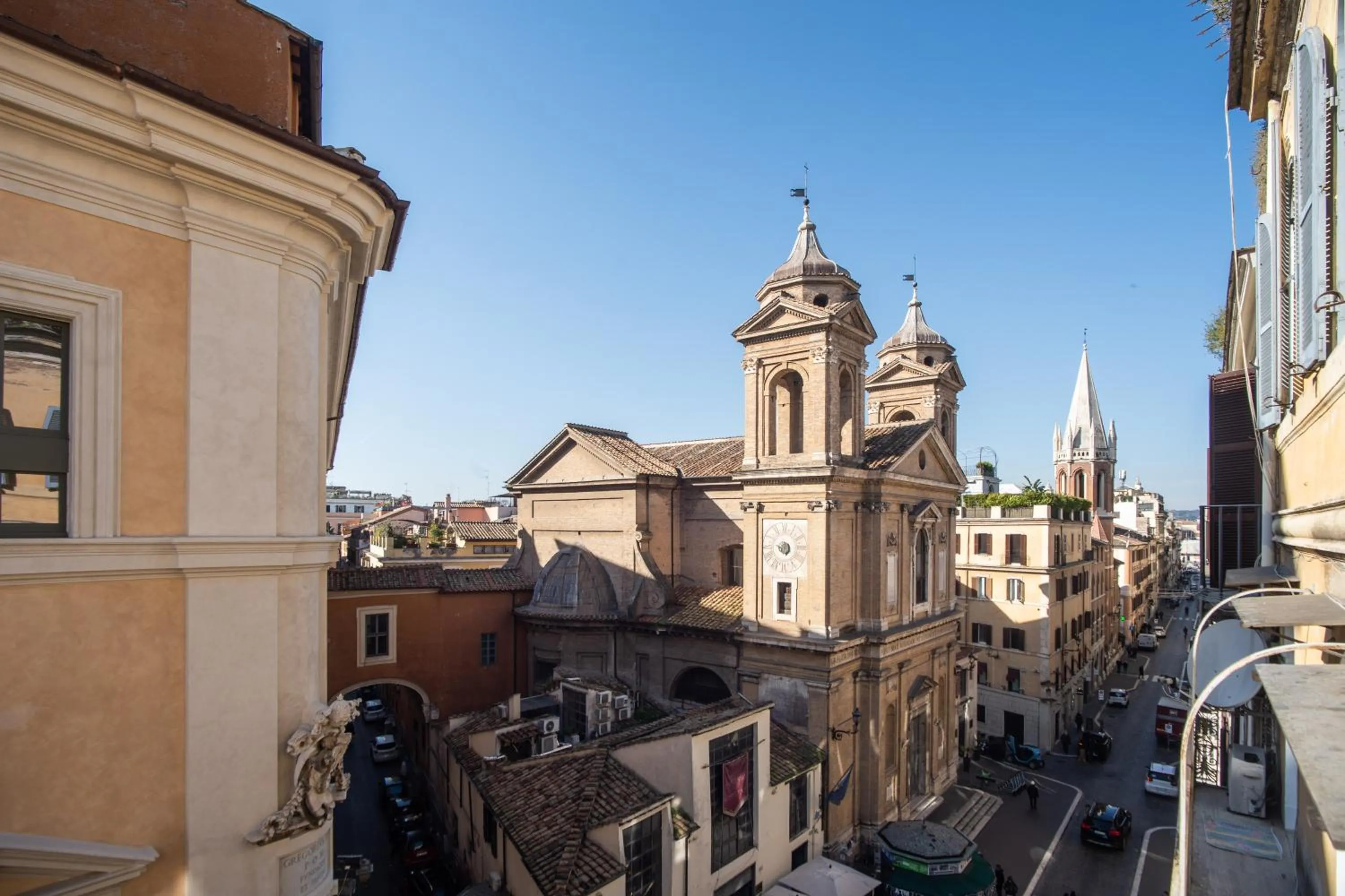 City view in Piazza di Spagna Comfort Rooms