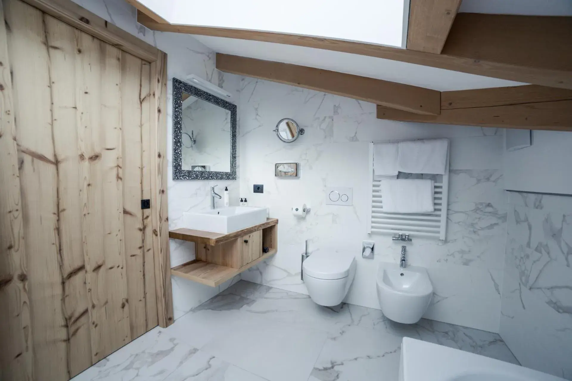 Bathroom in Hotel Freina