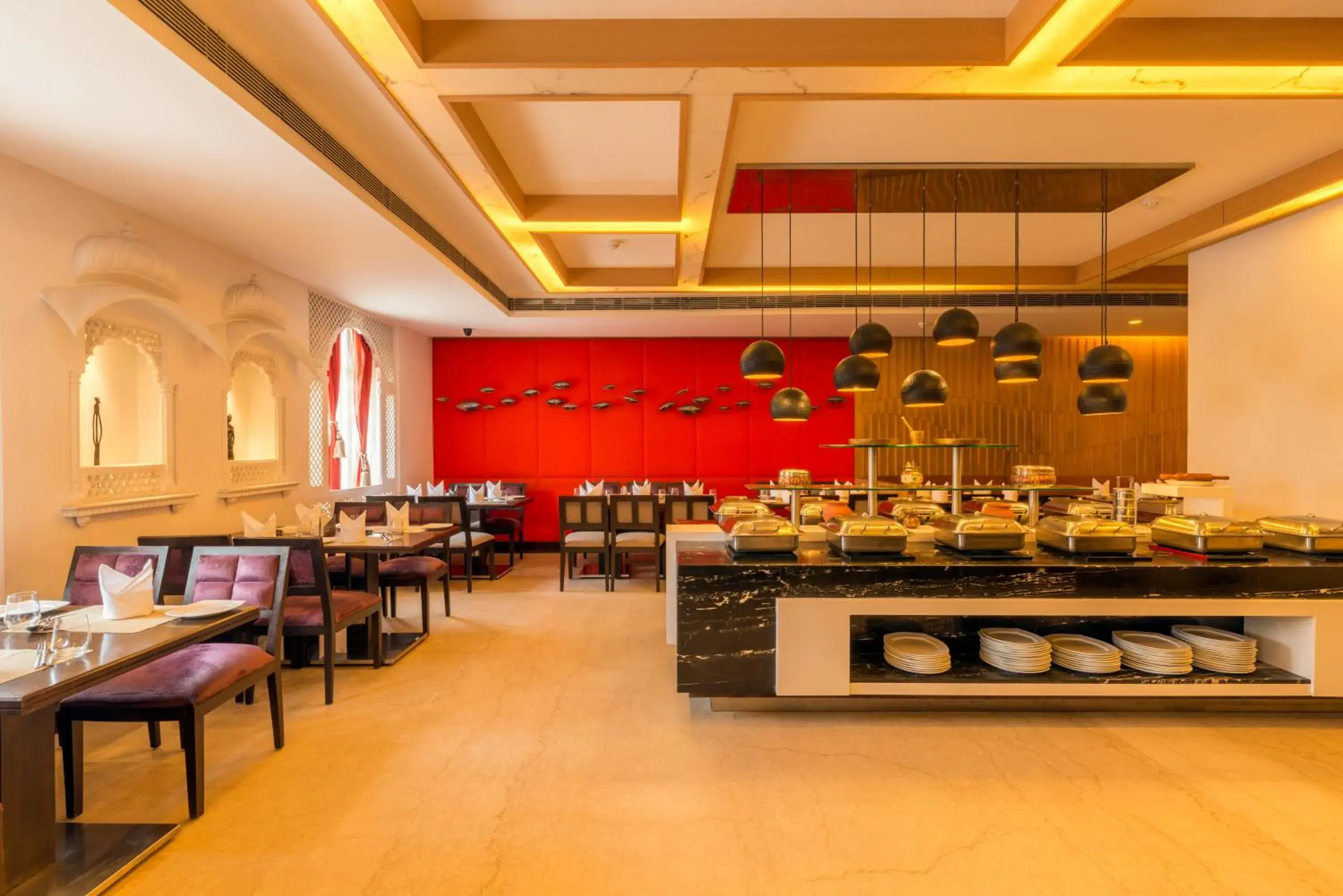Restaurant/Places to Eat in Howard Plaza The Fern - An Ecotel Hotel Agra