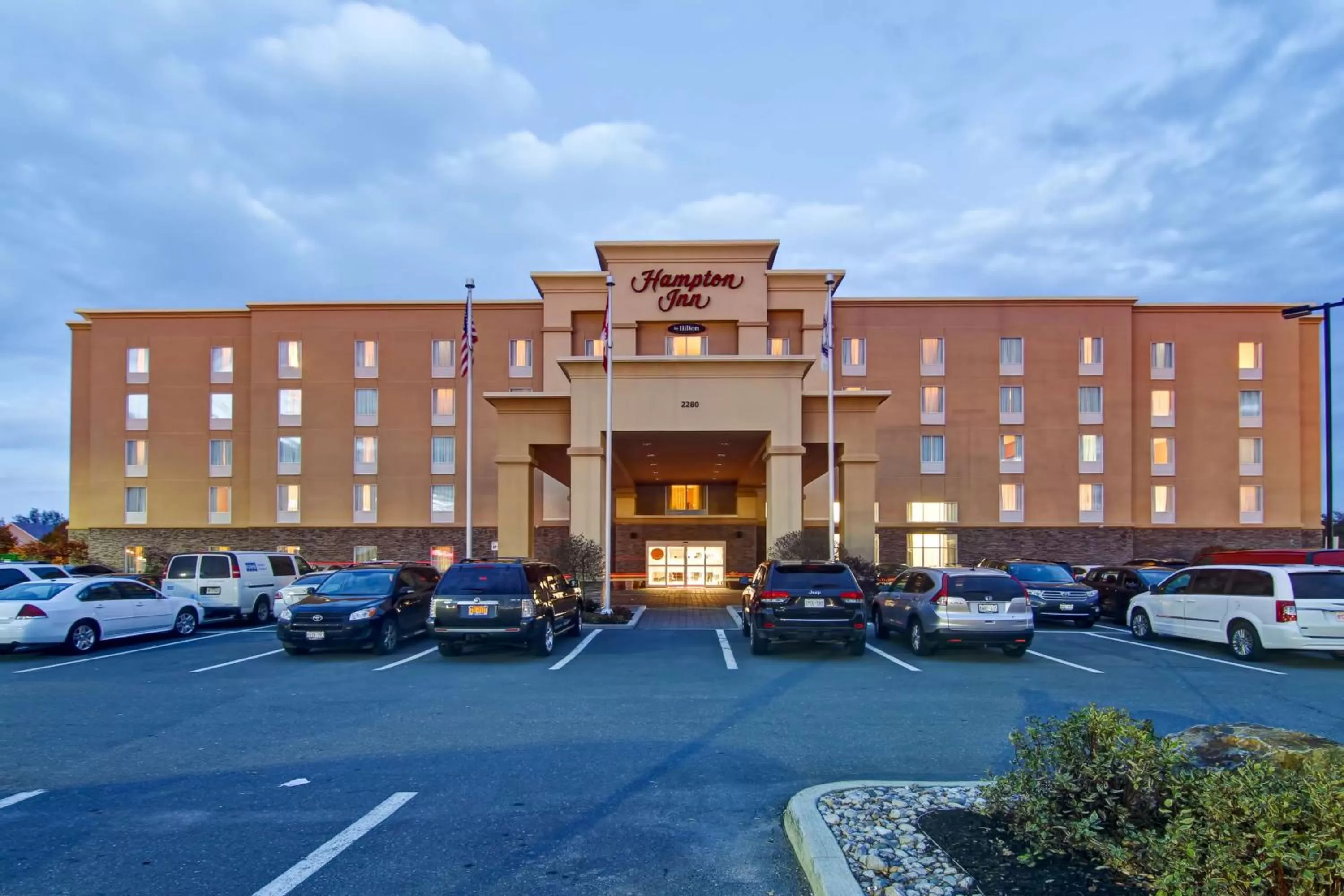 Property building in Hampton Inn Sudbury, Ontario