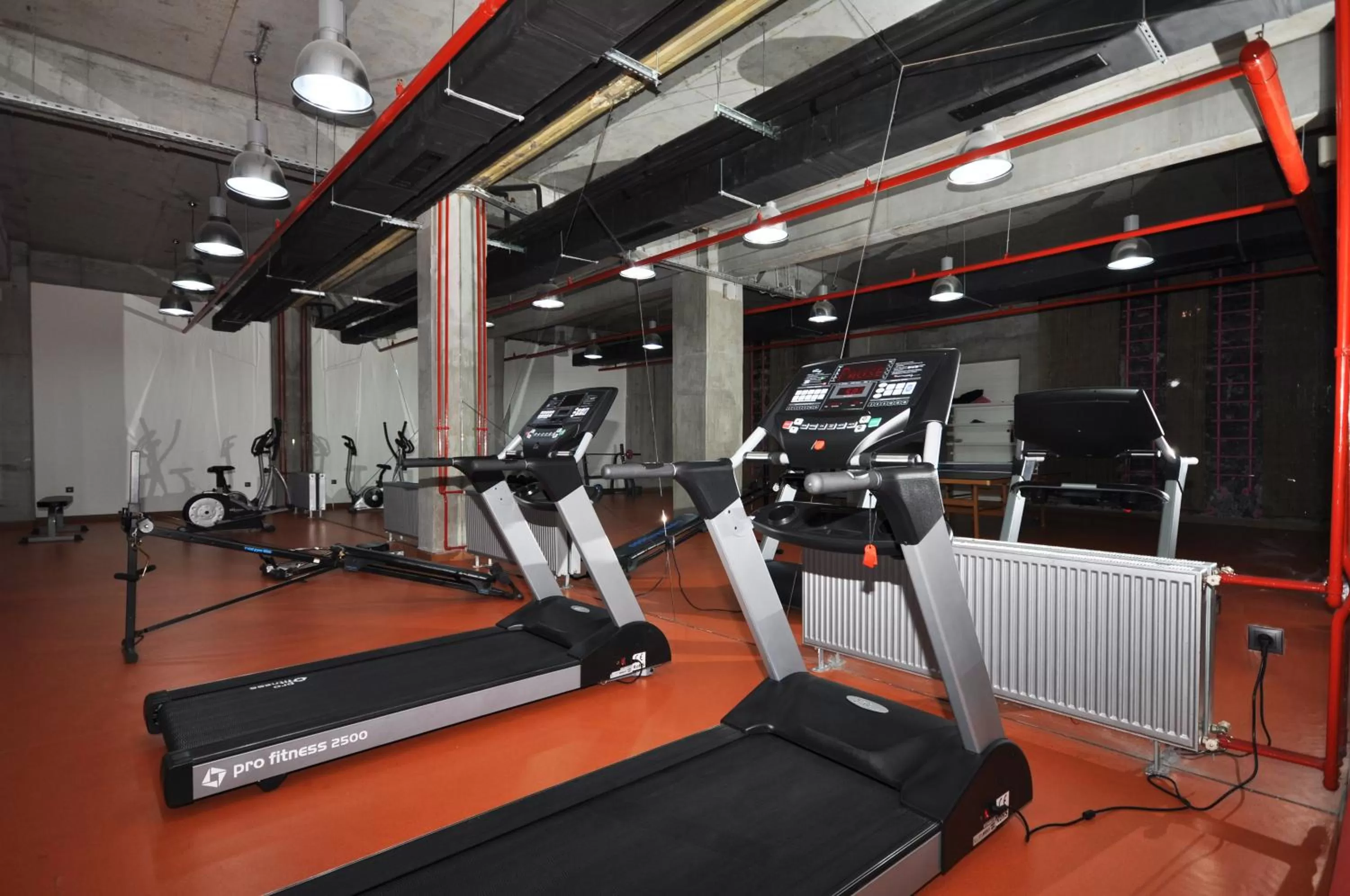 Fitness centre/facilities in Han Hotel